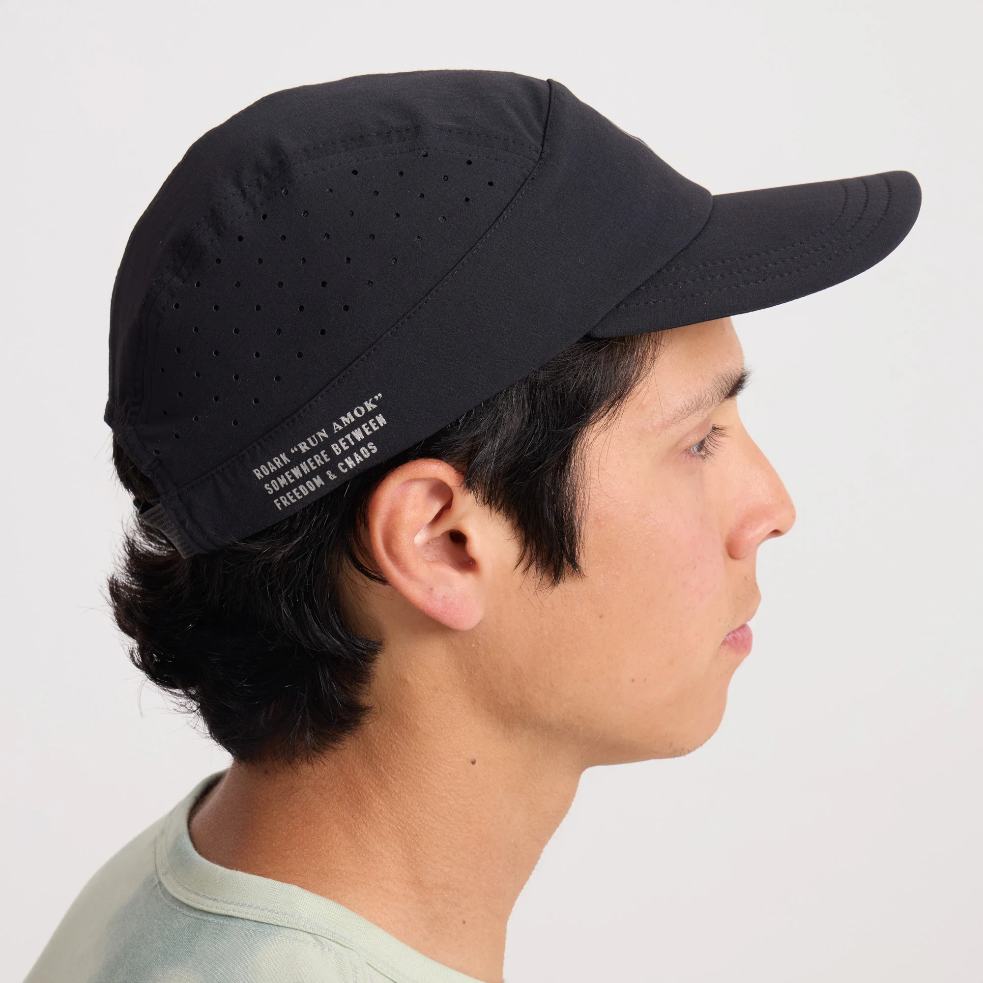 Alta Elite Run Hat Strapback Hat - Black - Image 6