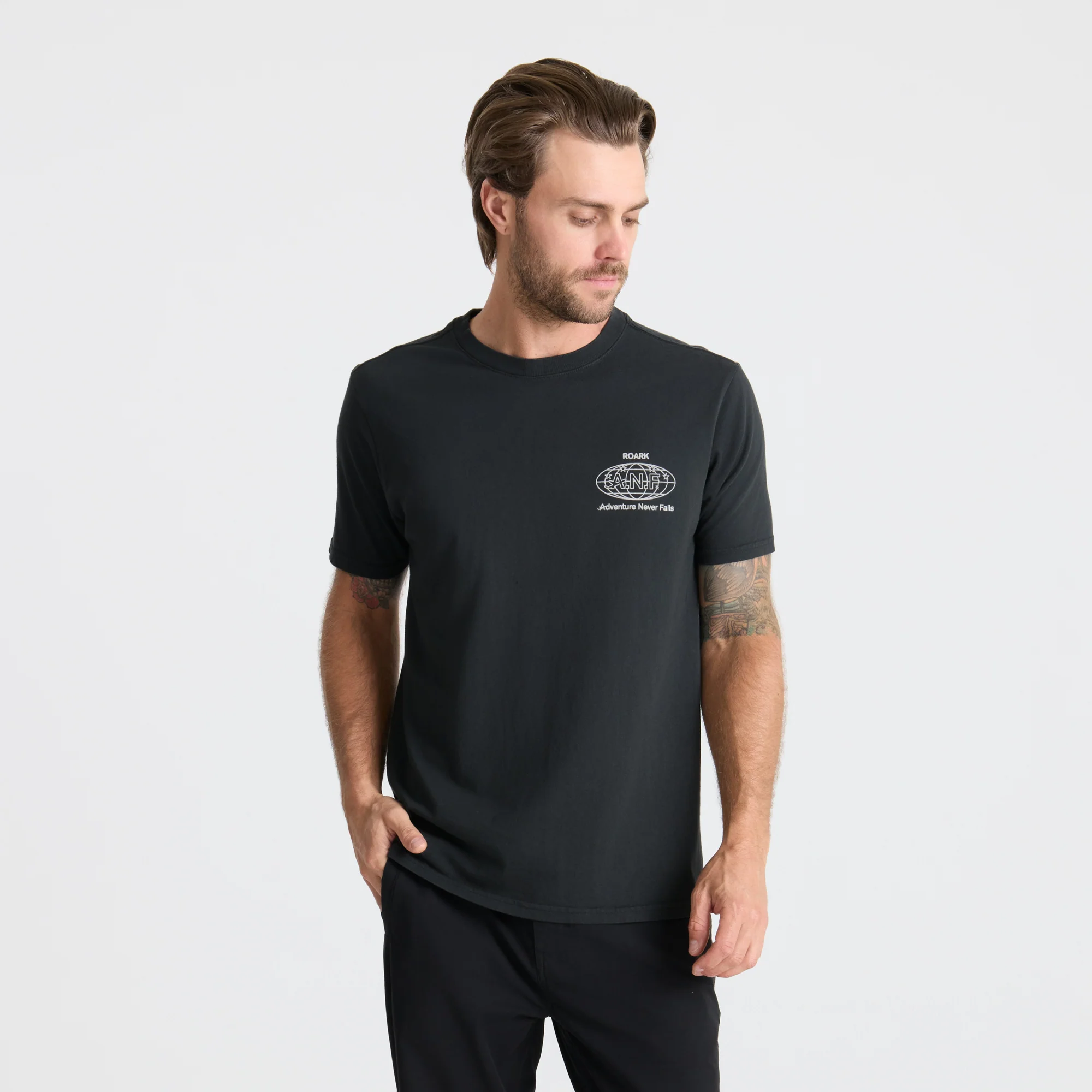 ANF Premium Tee - Black - Image 2