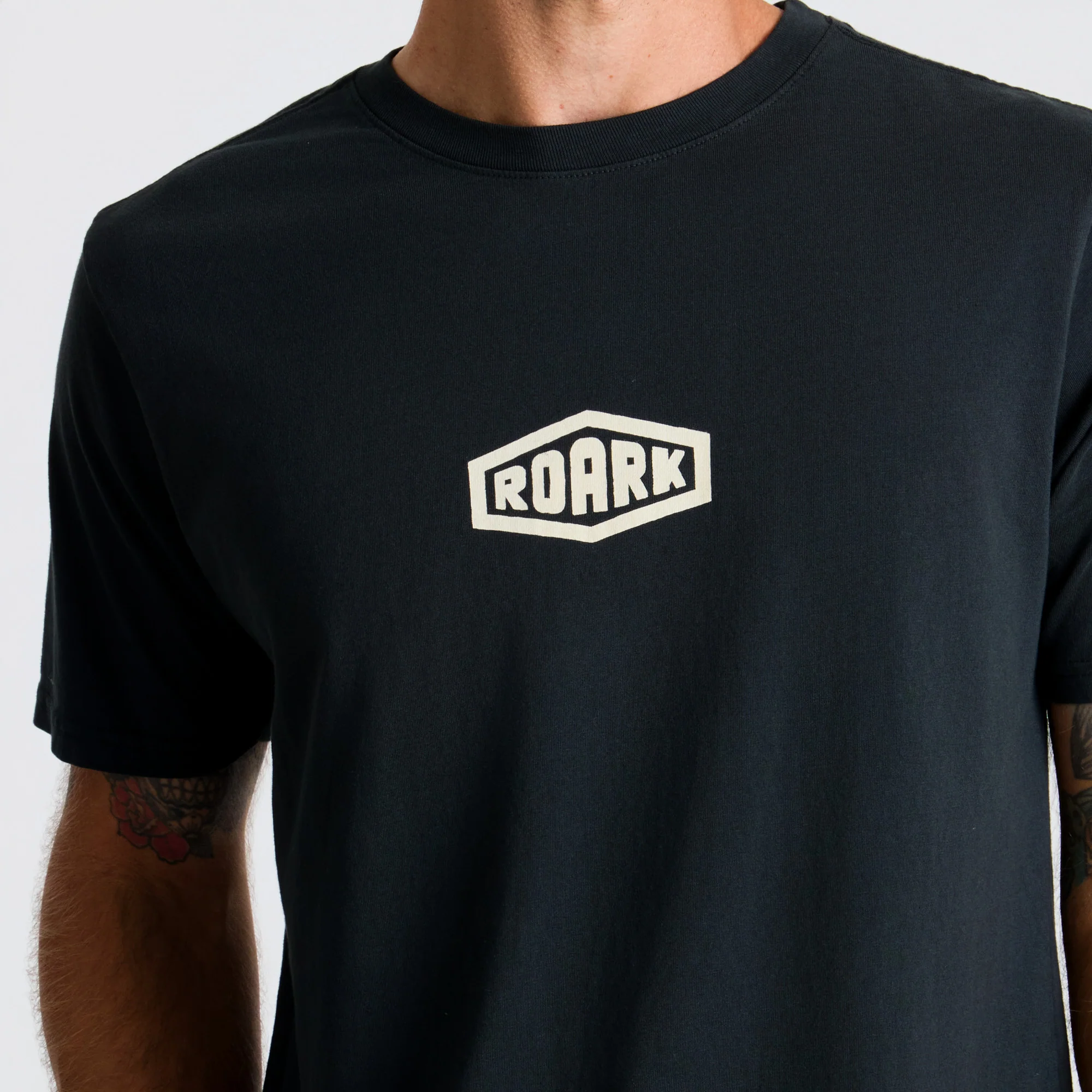 Badge Of Honor Premium Tee - Black - Image 5