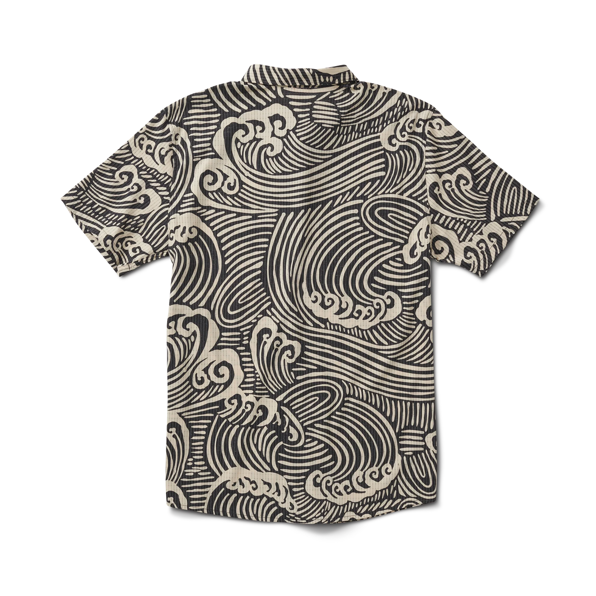 Bless Up Breathable Stretch Shirt - Black Wave - Image 4