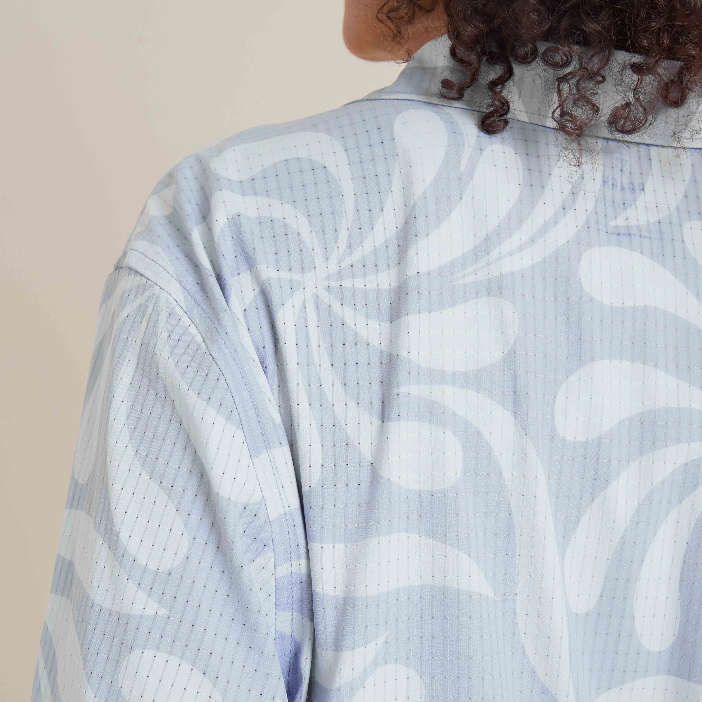 Bless Up Breathable Stretch Shirt - Dusty Sky - Image 6