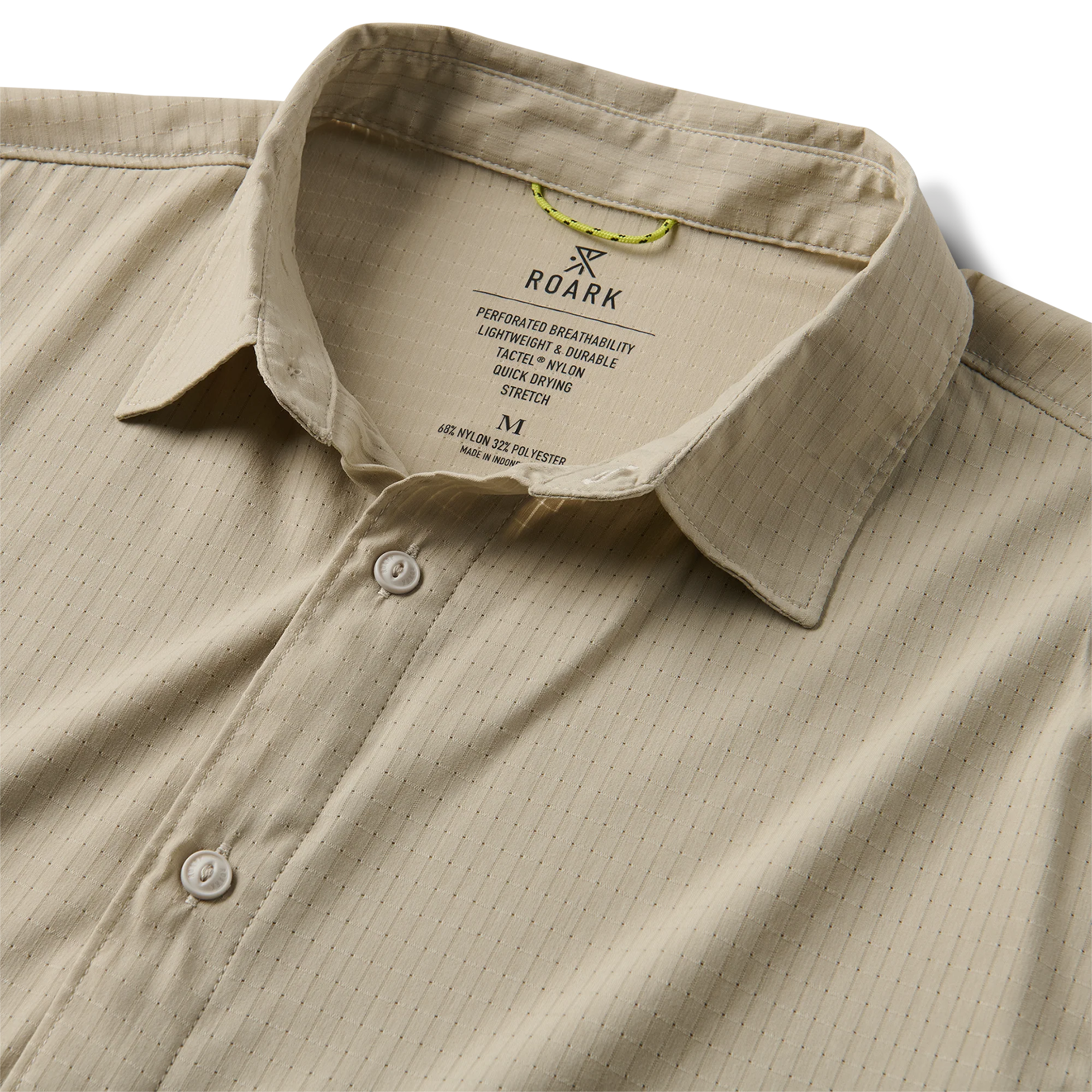 Bless Up Breathable Stretch Shirt - Fossil - Image 5