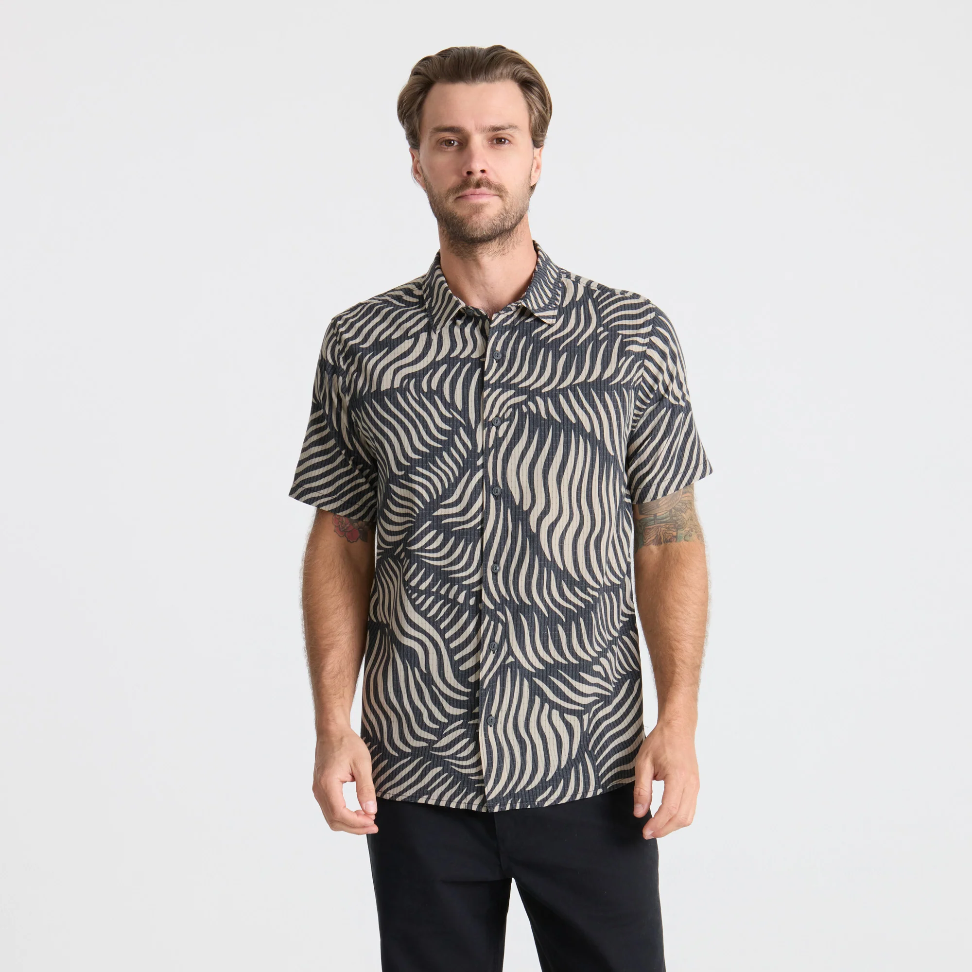 Bless Up Breathable Stretch Shirt - Grey - Image 2