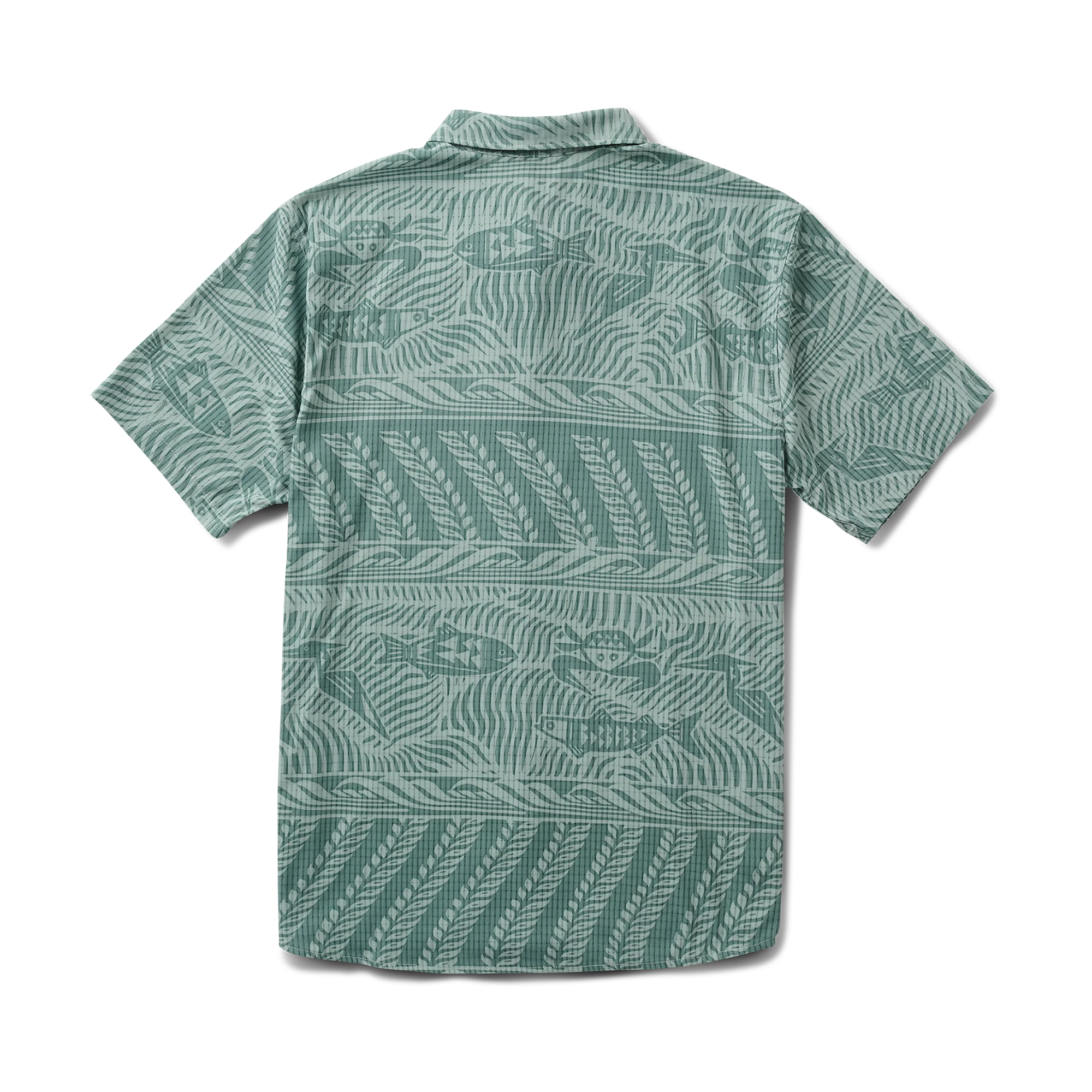 Bless Up Breathable Stretch Shirt - Slate Green - Image 8