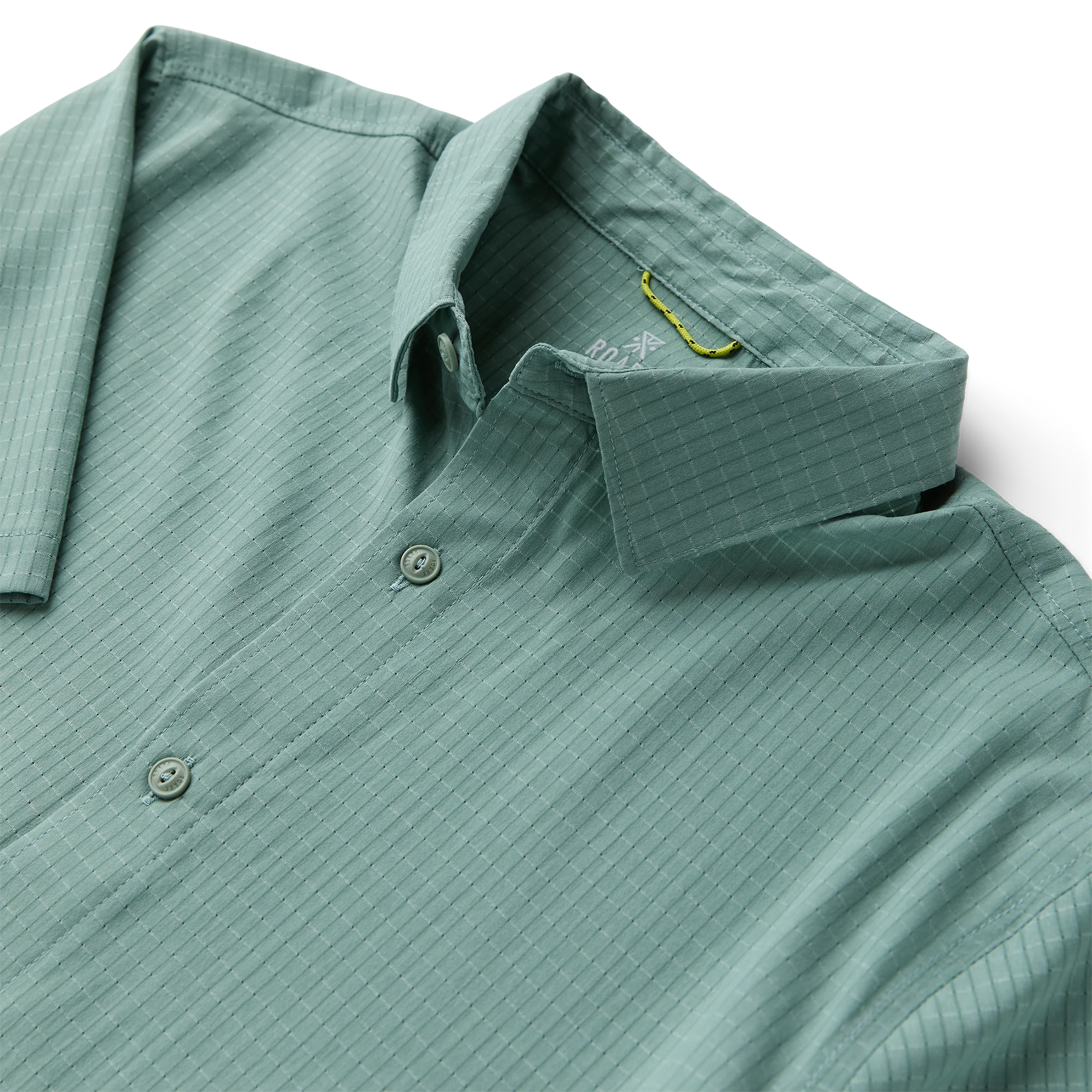 Bless Up Breathable Stretch Shirt - Dusty Green - Image 5