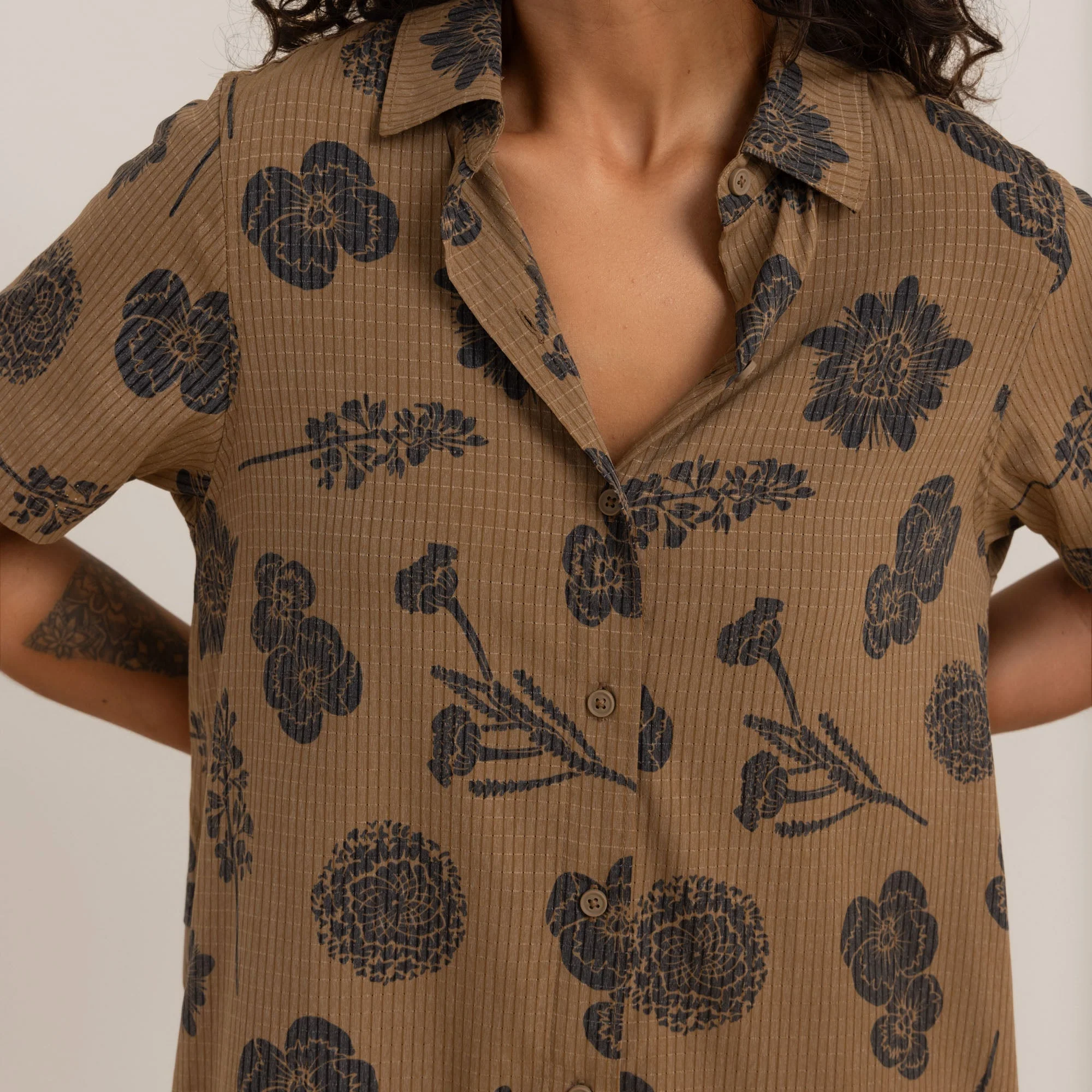Bless Up Dress - Dark Khaki - Image 5