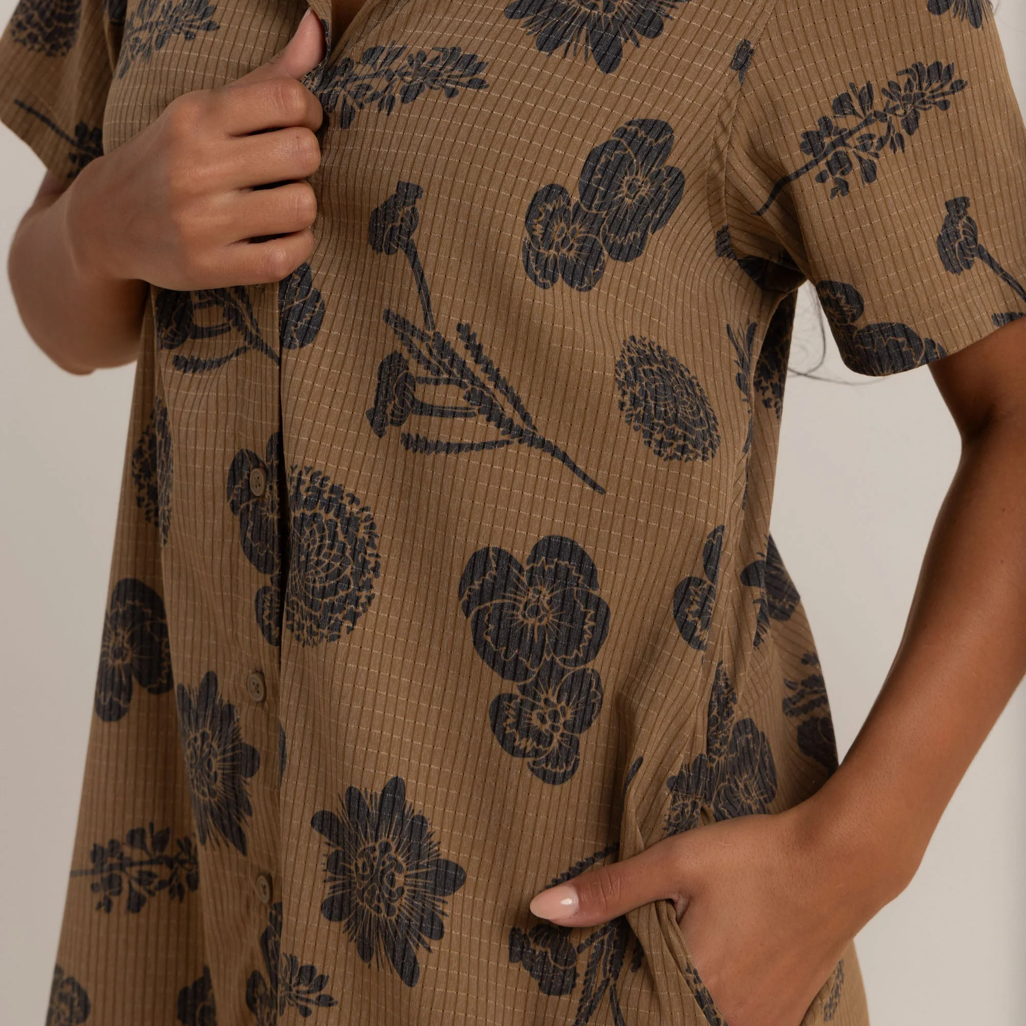 Bless Up Dress - Dark Khaki - Image 6