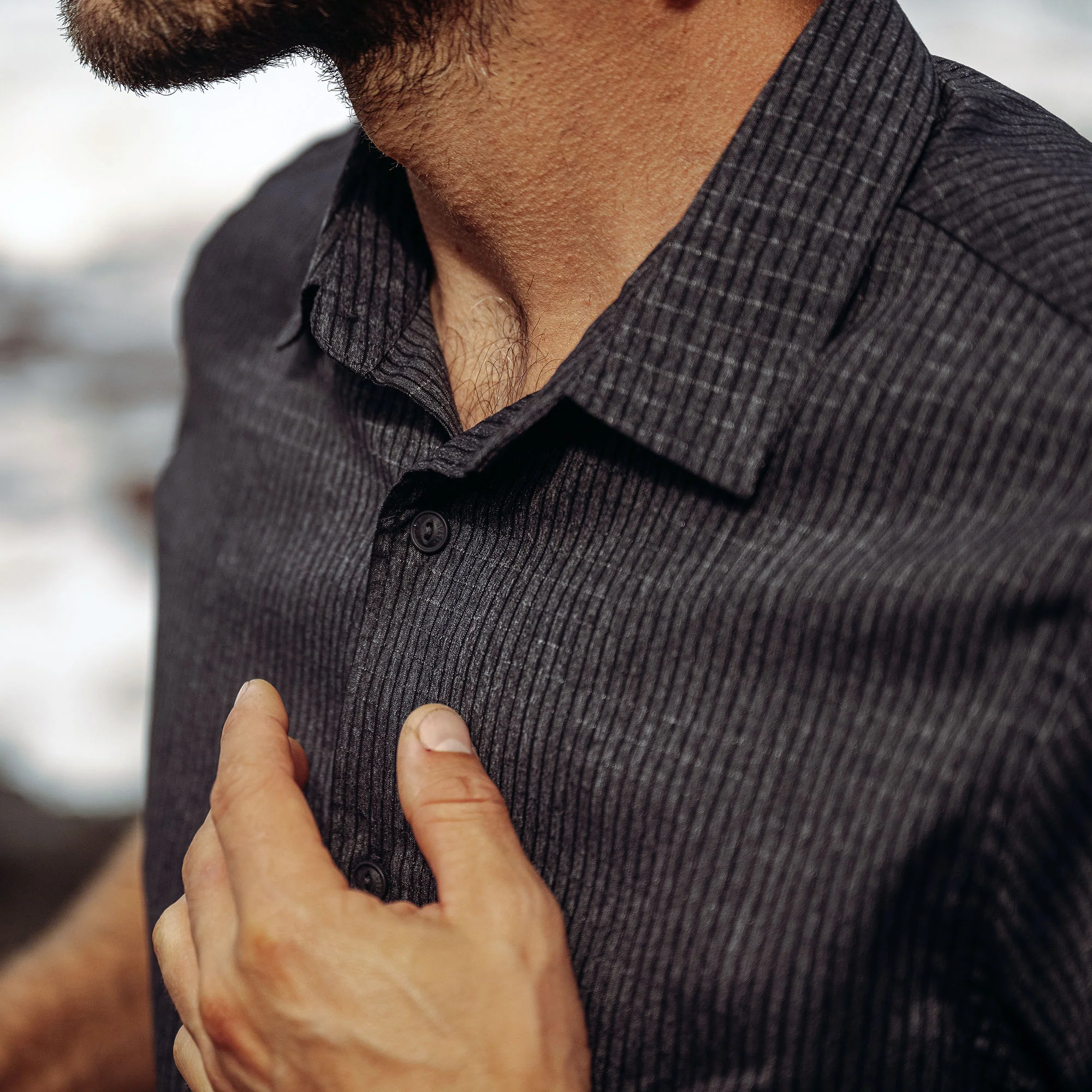 Bless Up Breathable Stretch Shirt - Black - Image 3