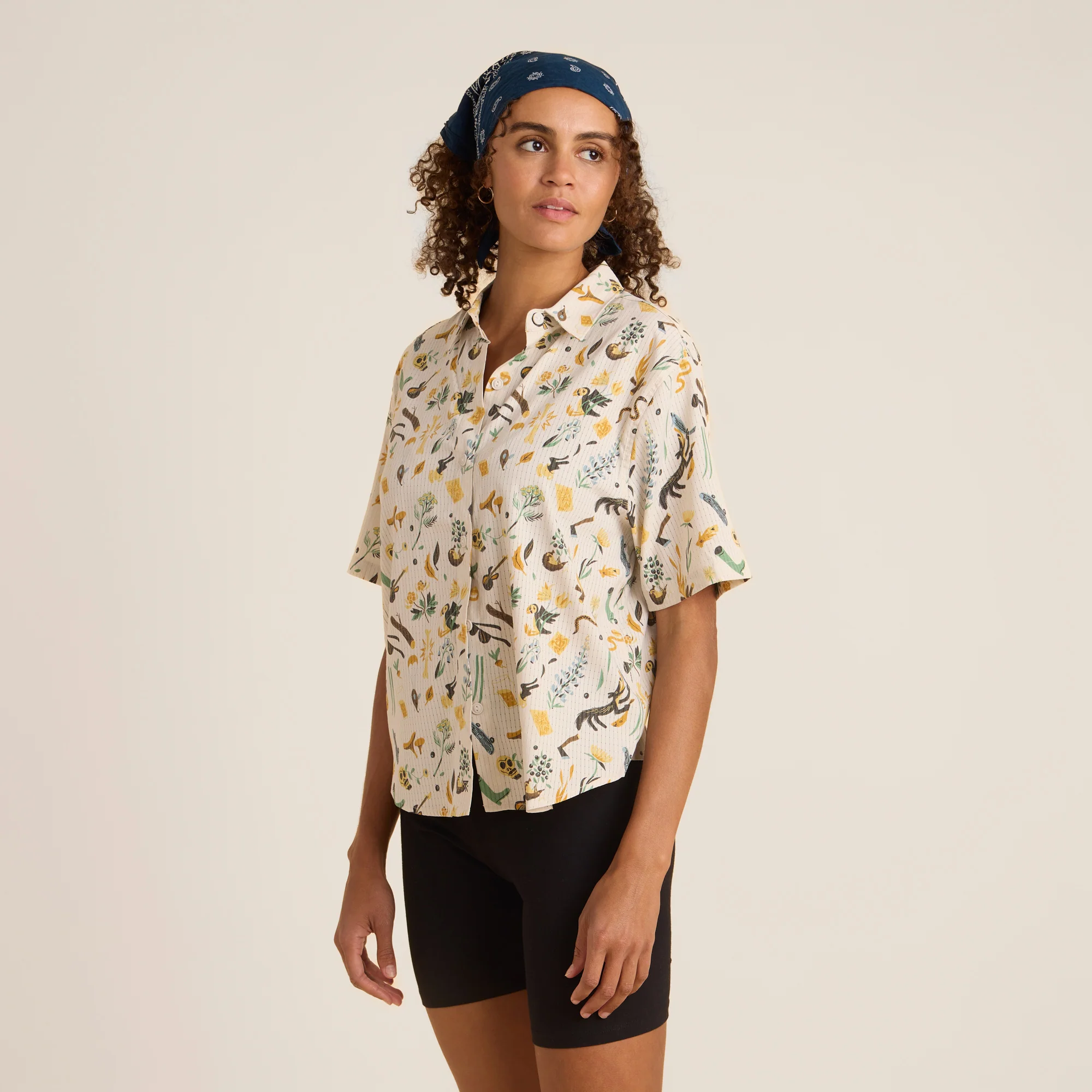 Bless Up Breathable Stretch Shirt - Moon - Image 5