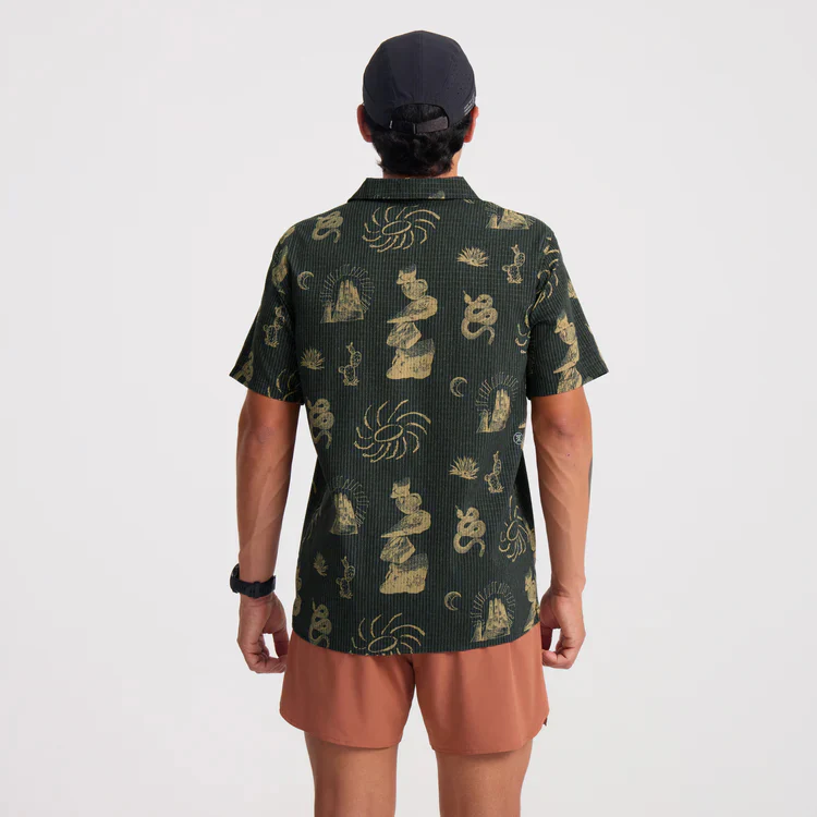 Bless Up Trail Button Up Shirt - Onyx - Image 6
