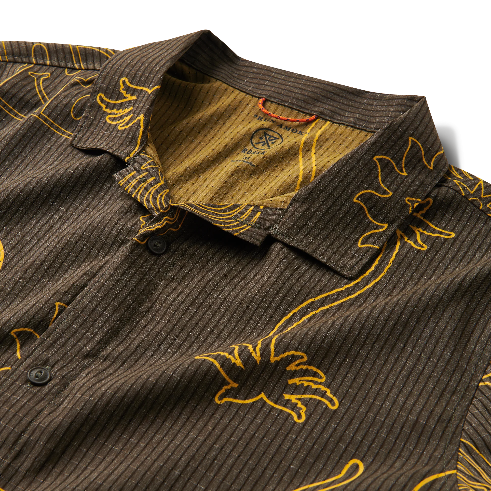 Bless Up Trail Button Up Shirt - Kaffa - Image 3