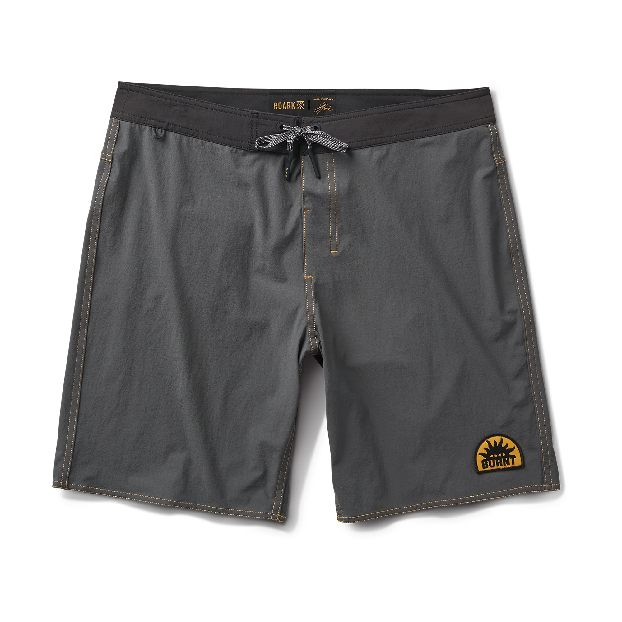 Burnt Passage 19" Boardshorts - Charcoal