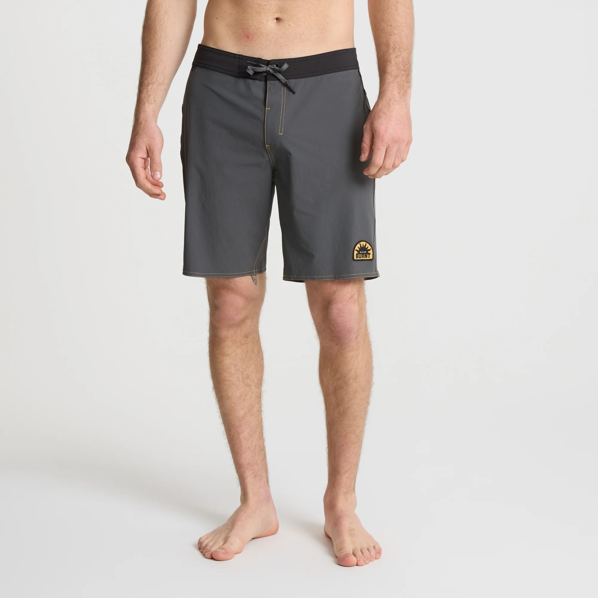 Burnt Passage 19" Boardshorts - Charcoal - Image 2