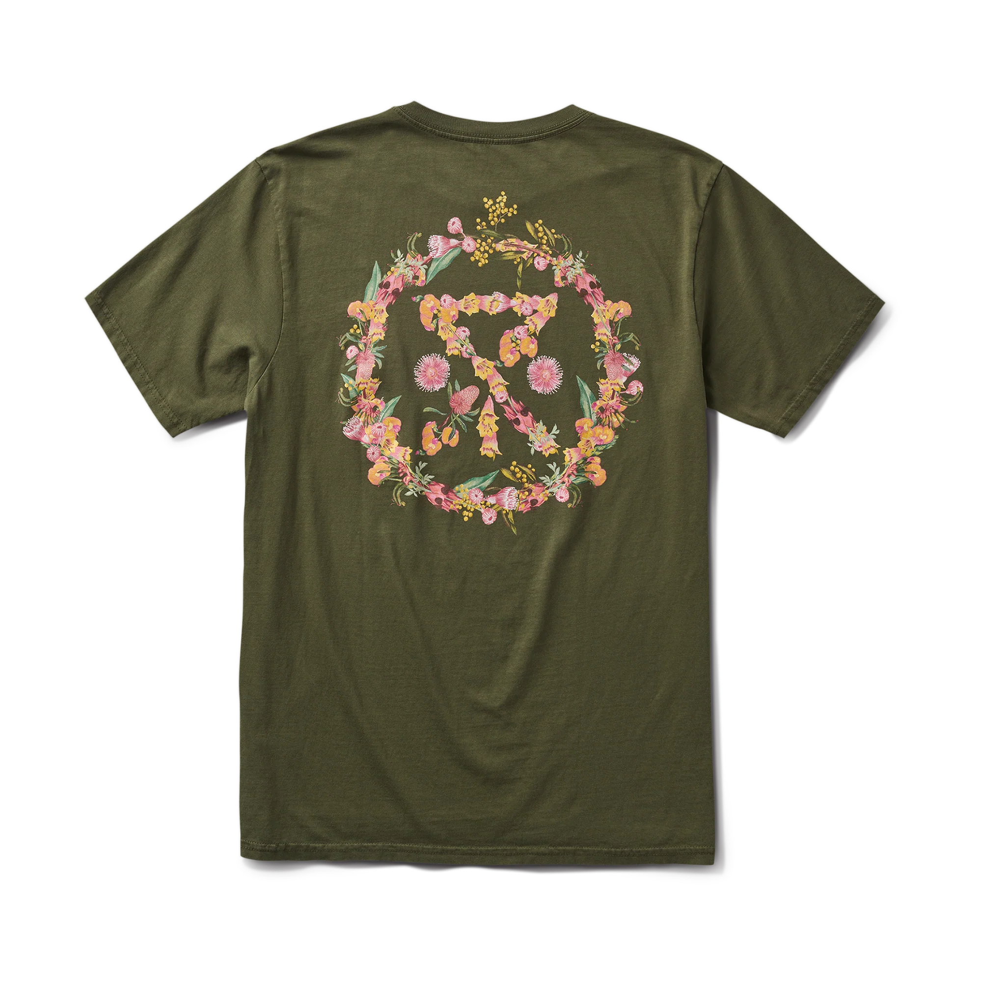 Bush Bloom Premium Tee - Military