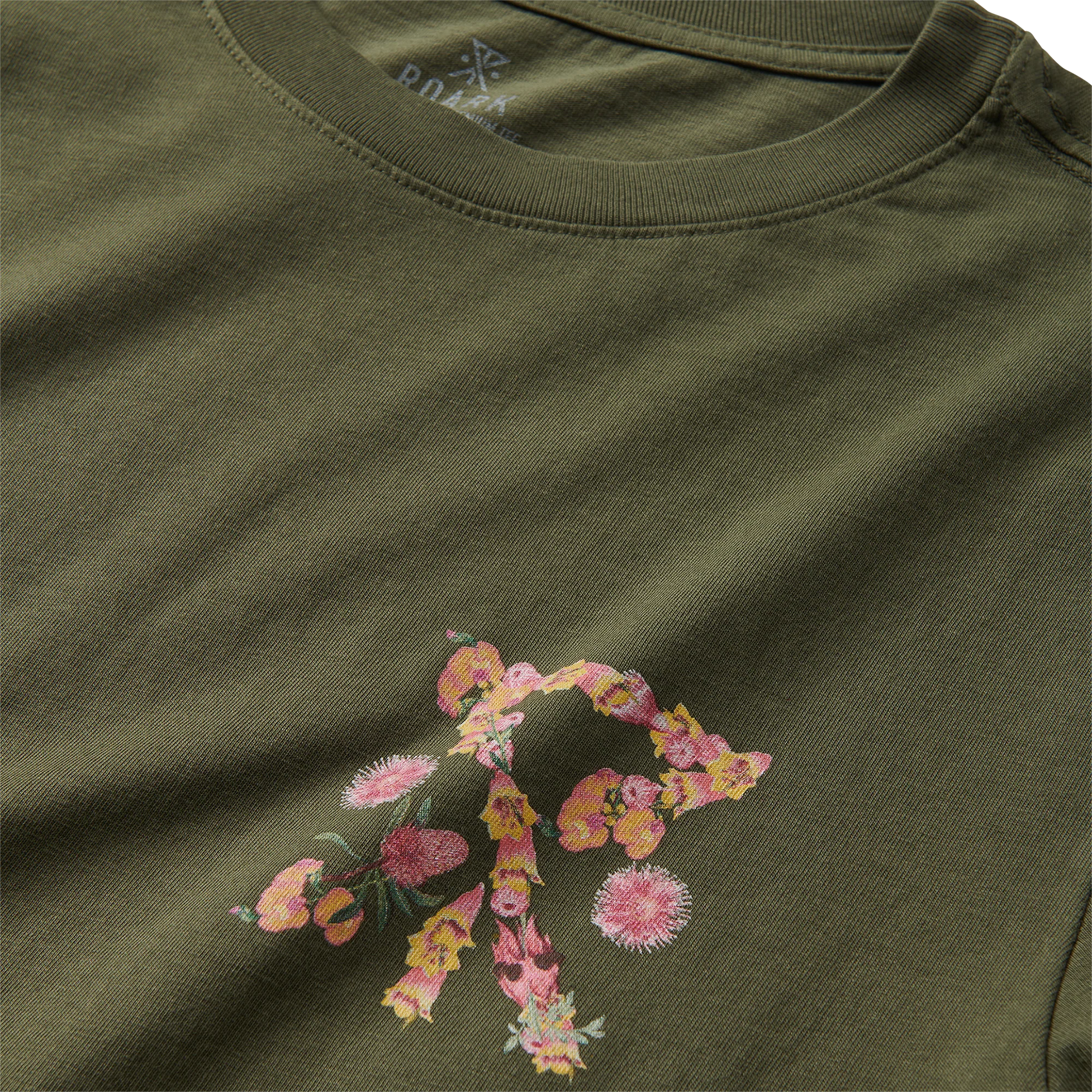 Bush Bloom Premium Tee - Military - Image 5