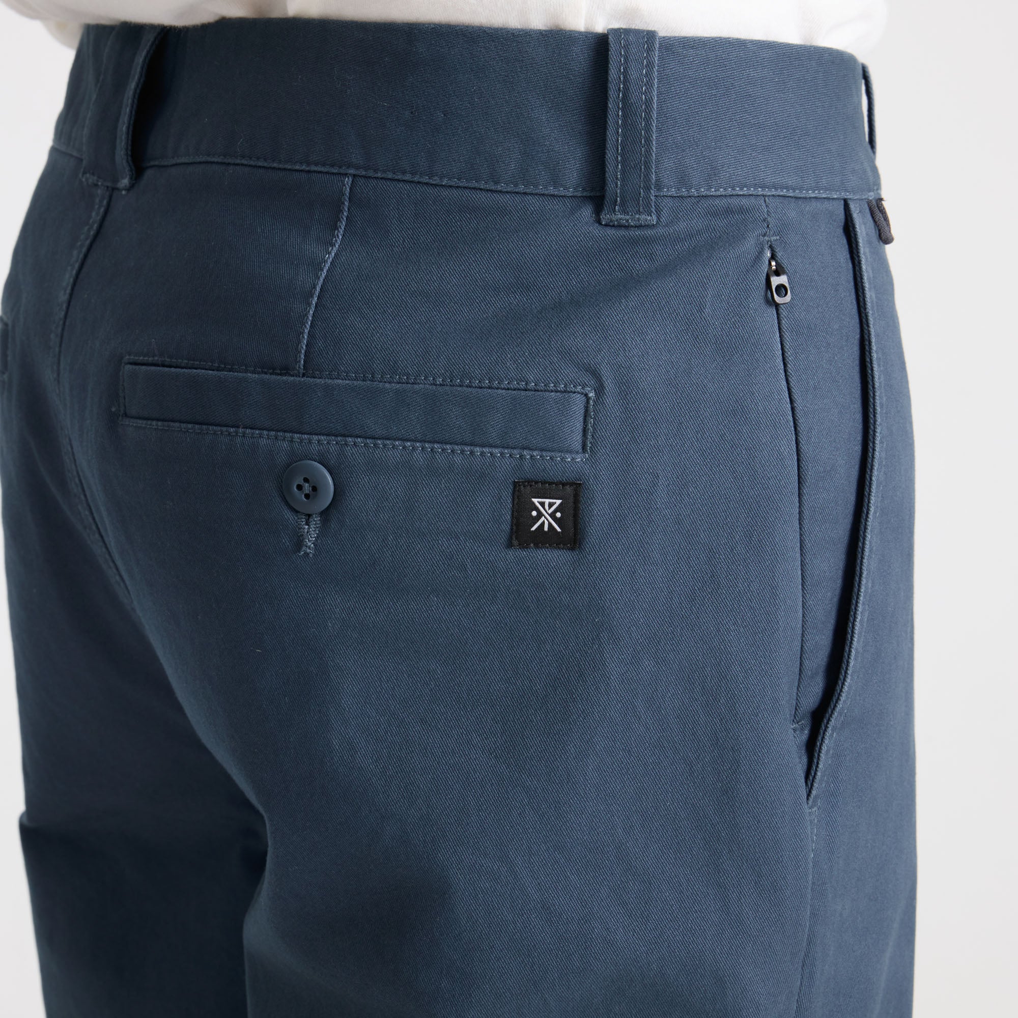 Crossroads Chino Pants - Navy - Image 7
