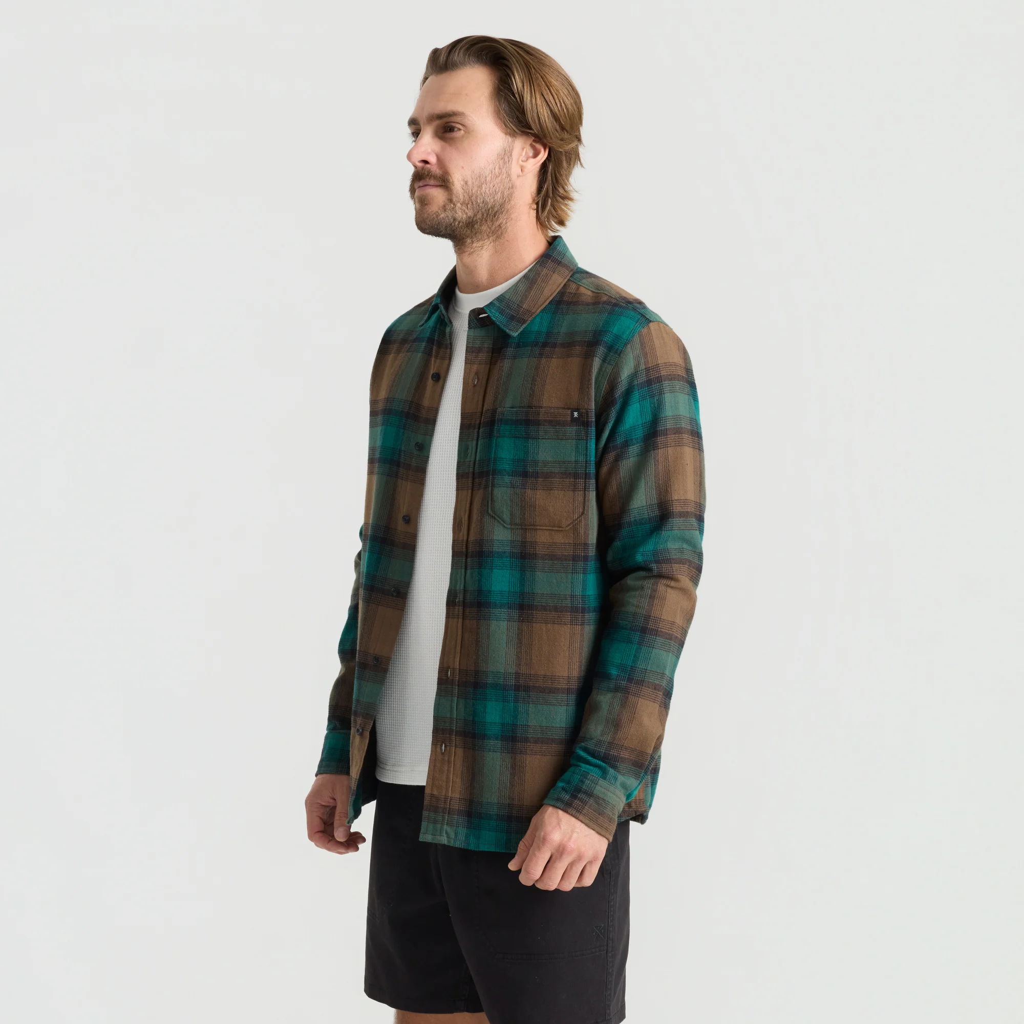 Crossroads Organic Cotton Flannel - Mushroom - Image 4