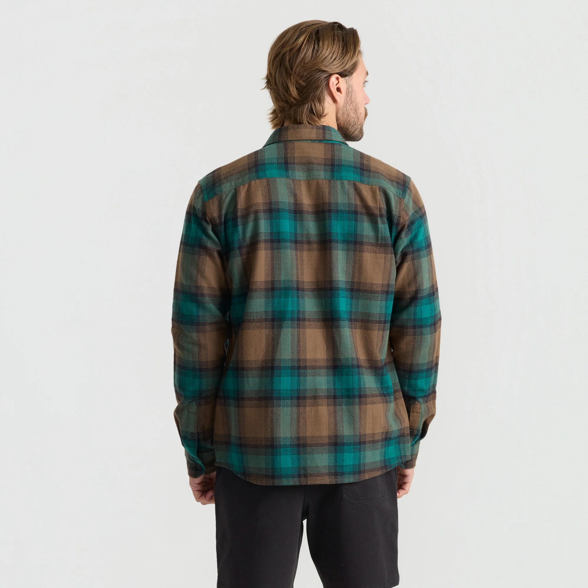 Crossroads Organic Cotton Flannel - Mushroom - Image 5