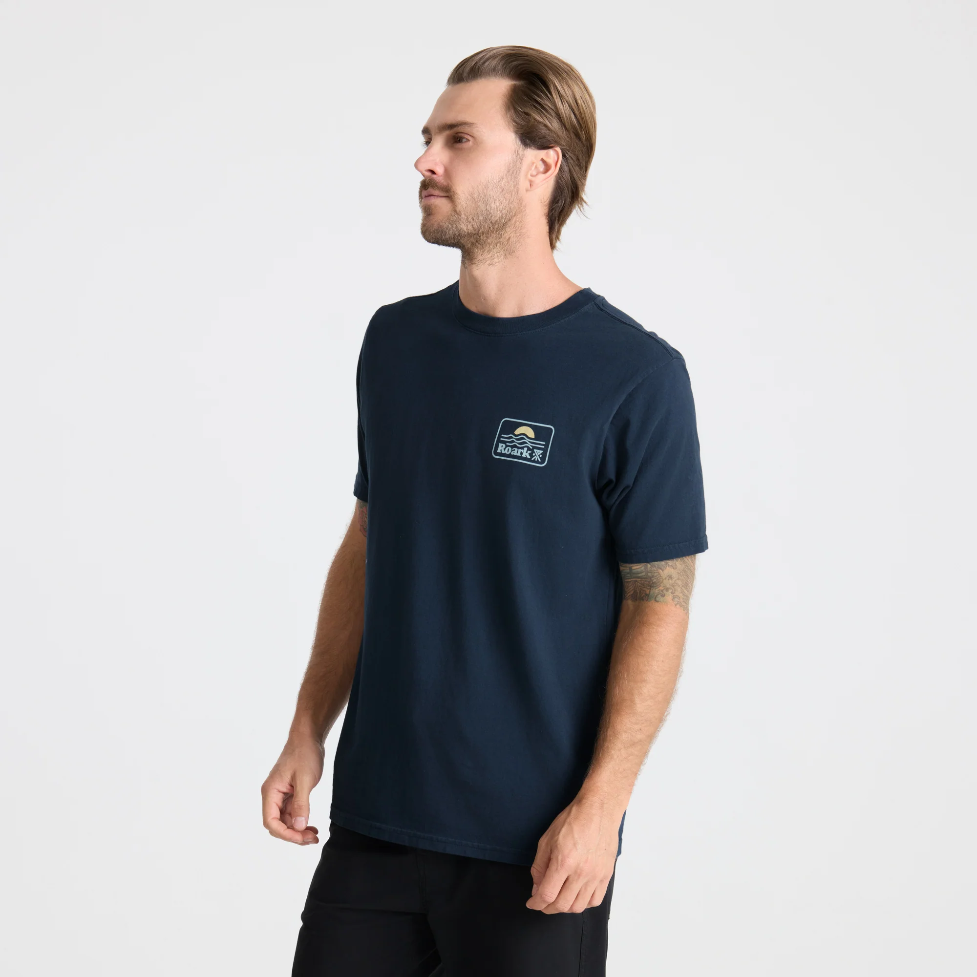Earth & Sea Premium Tee - Navy - Image 3