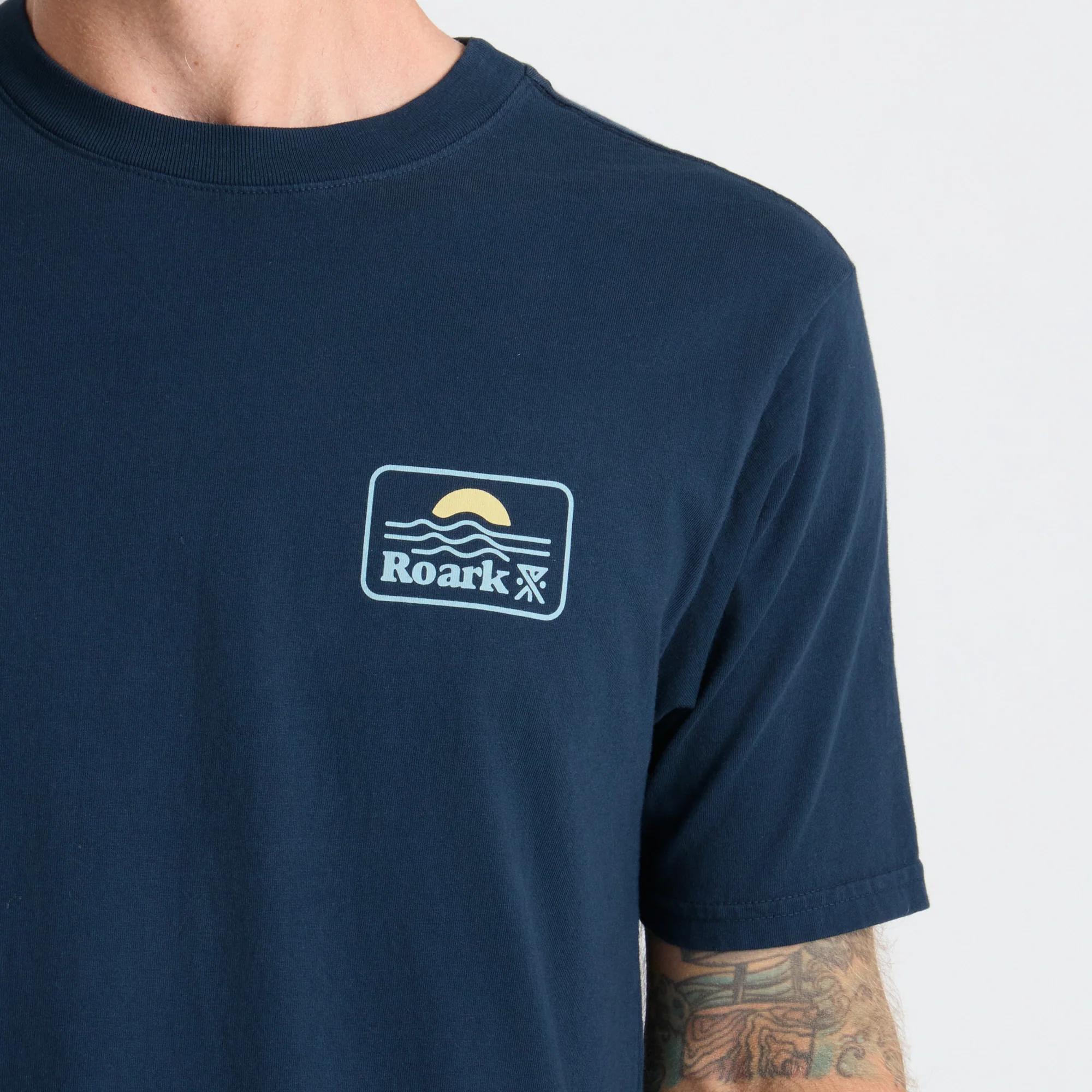 Earth & Sea Premium Tee - Navy - Image 6