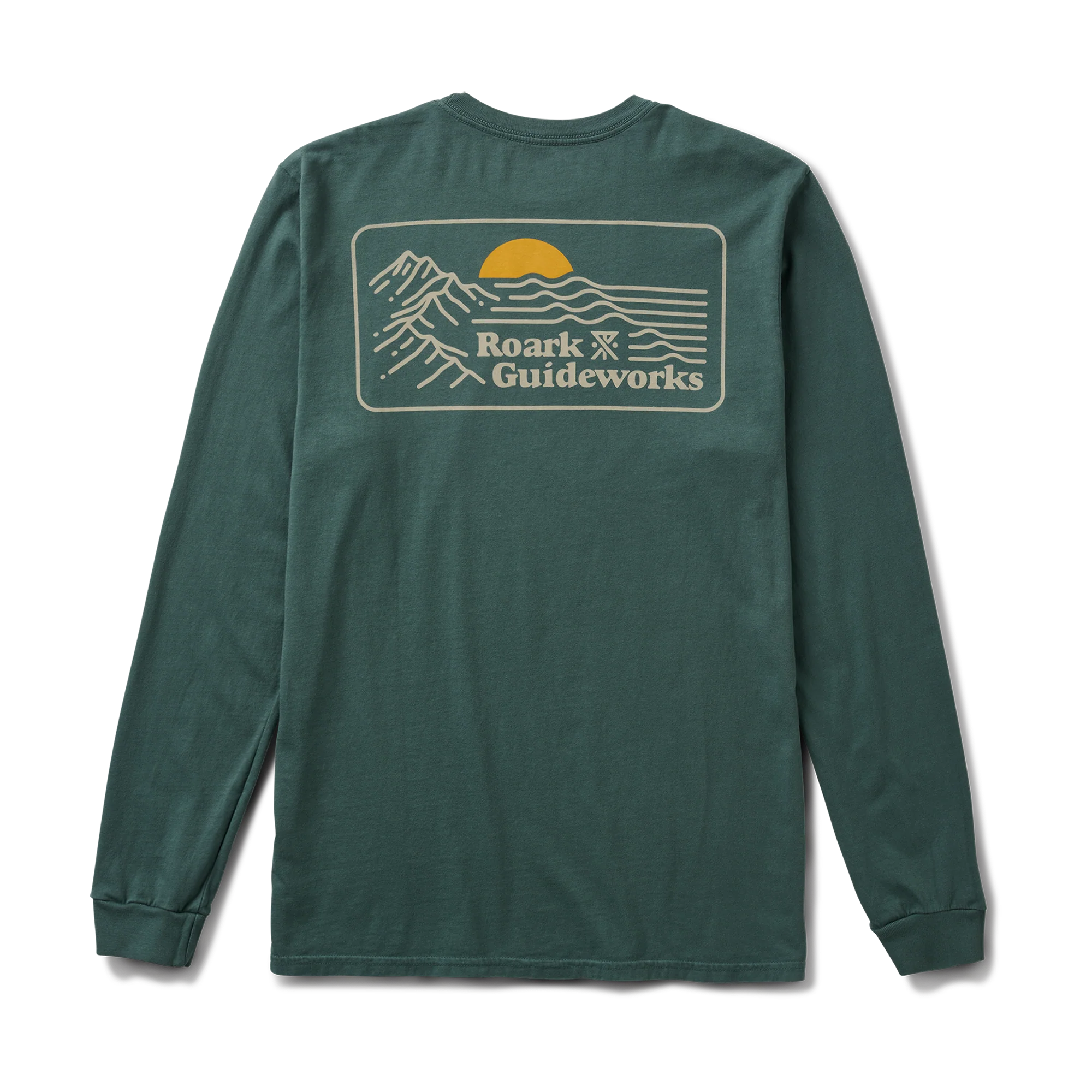Earth & Sea Premium Long Sleeve Tee - Slate Green