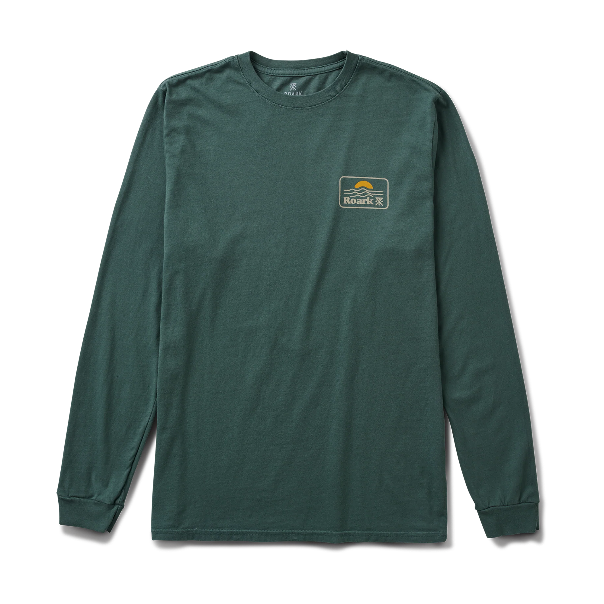 Earth & Sea Premium Long Sleeve Tee - Slate Green - Image 7