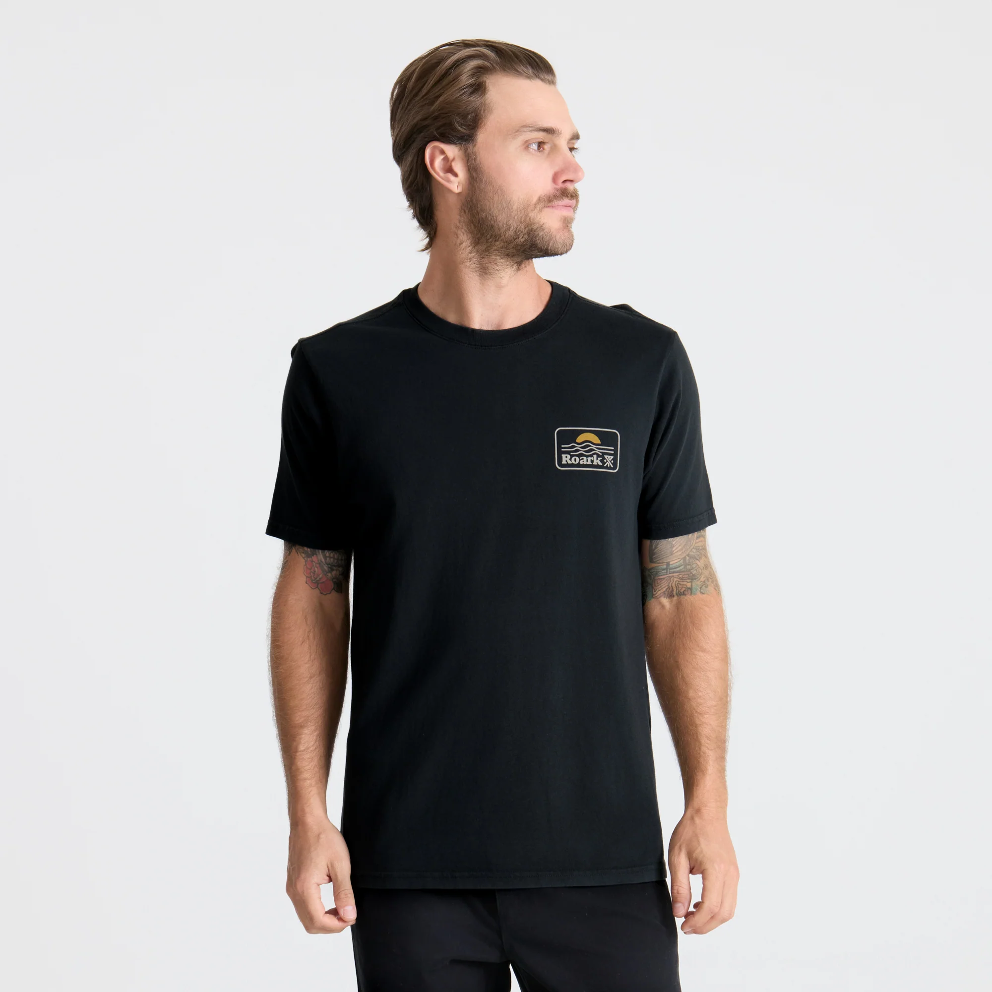Earth & Sea Premium Tee - Black - Image 3
