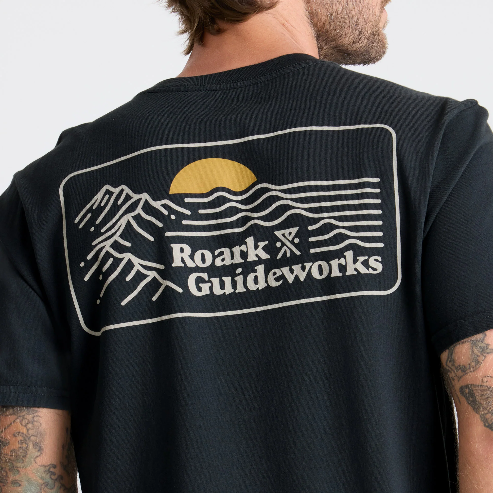 Earth & Sea Premium Tee - Black - Image 7