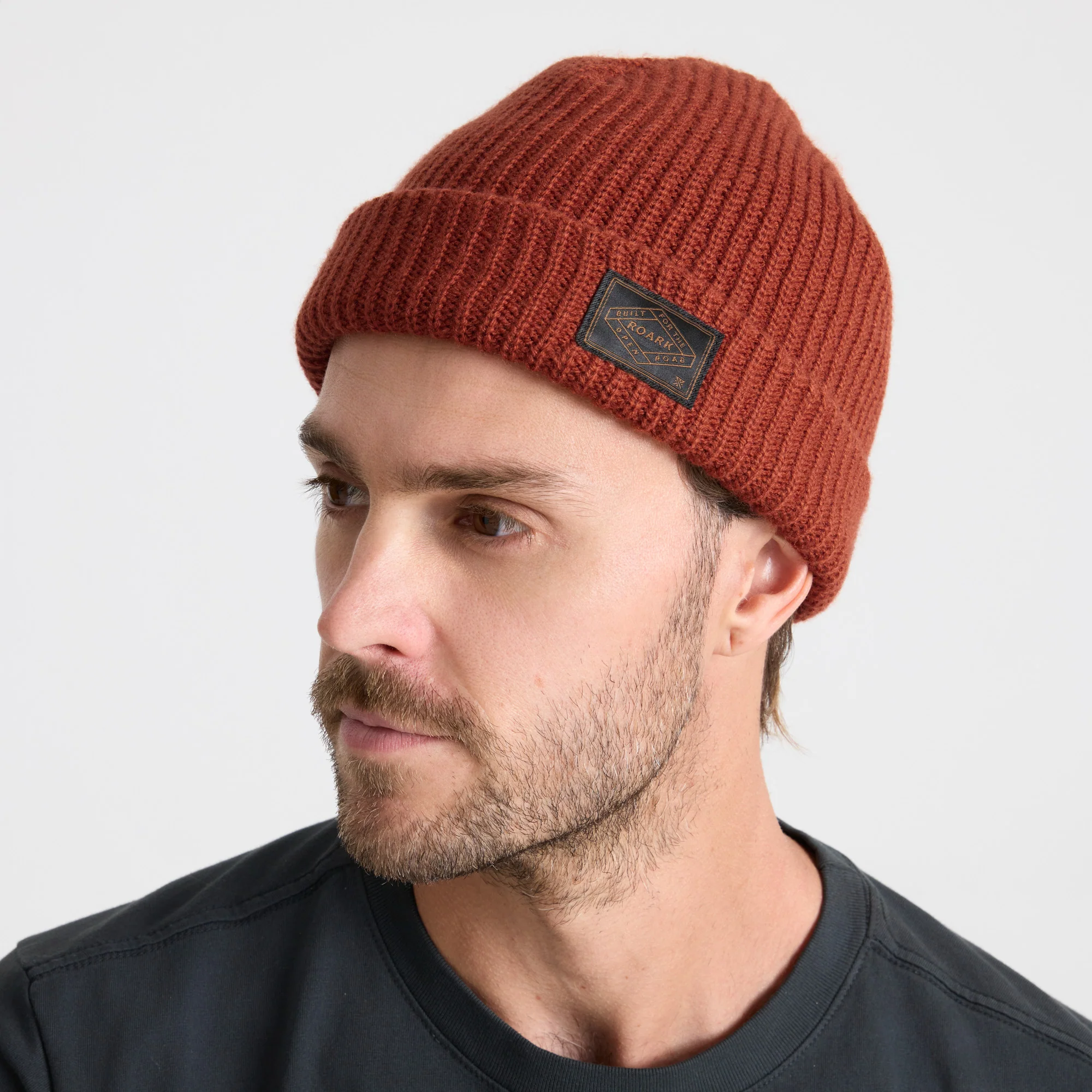 Fisherman Beanie - Burnt Orange - Image 3