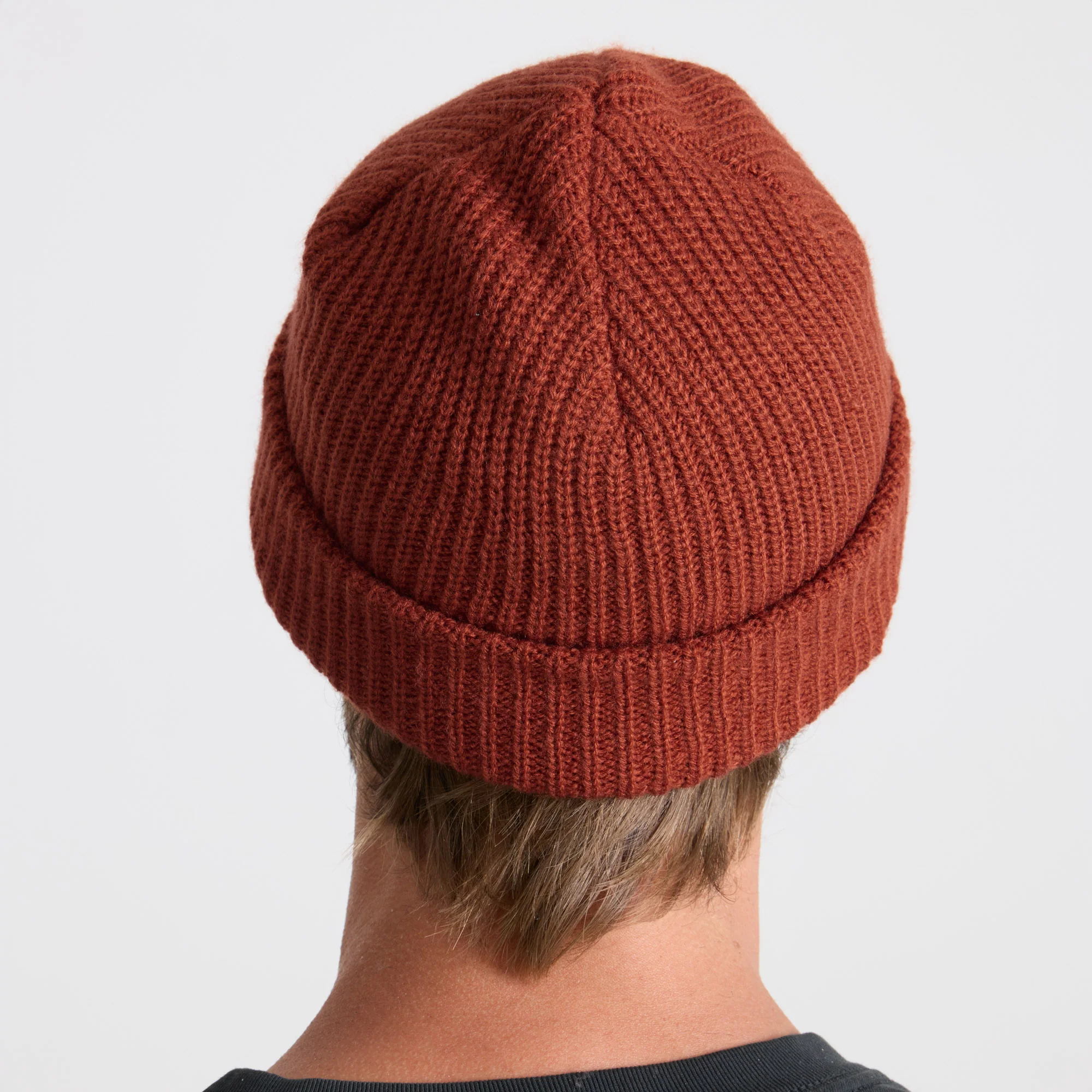 Fisherman Beanie - Burnt Orange - Image 5
