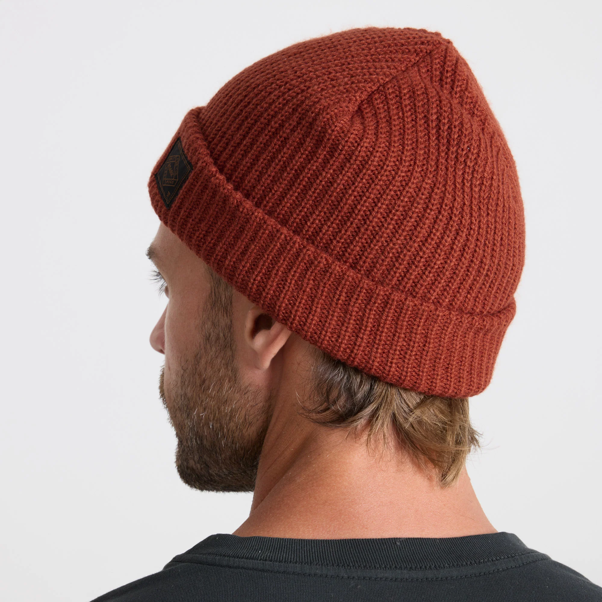 Fisherman Beanie - Burnt Orange - Image 7
