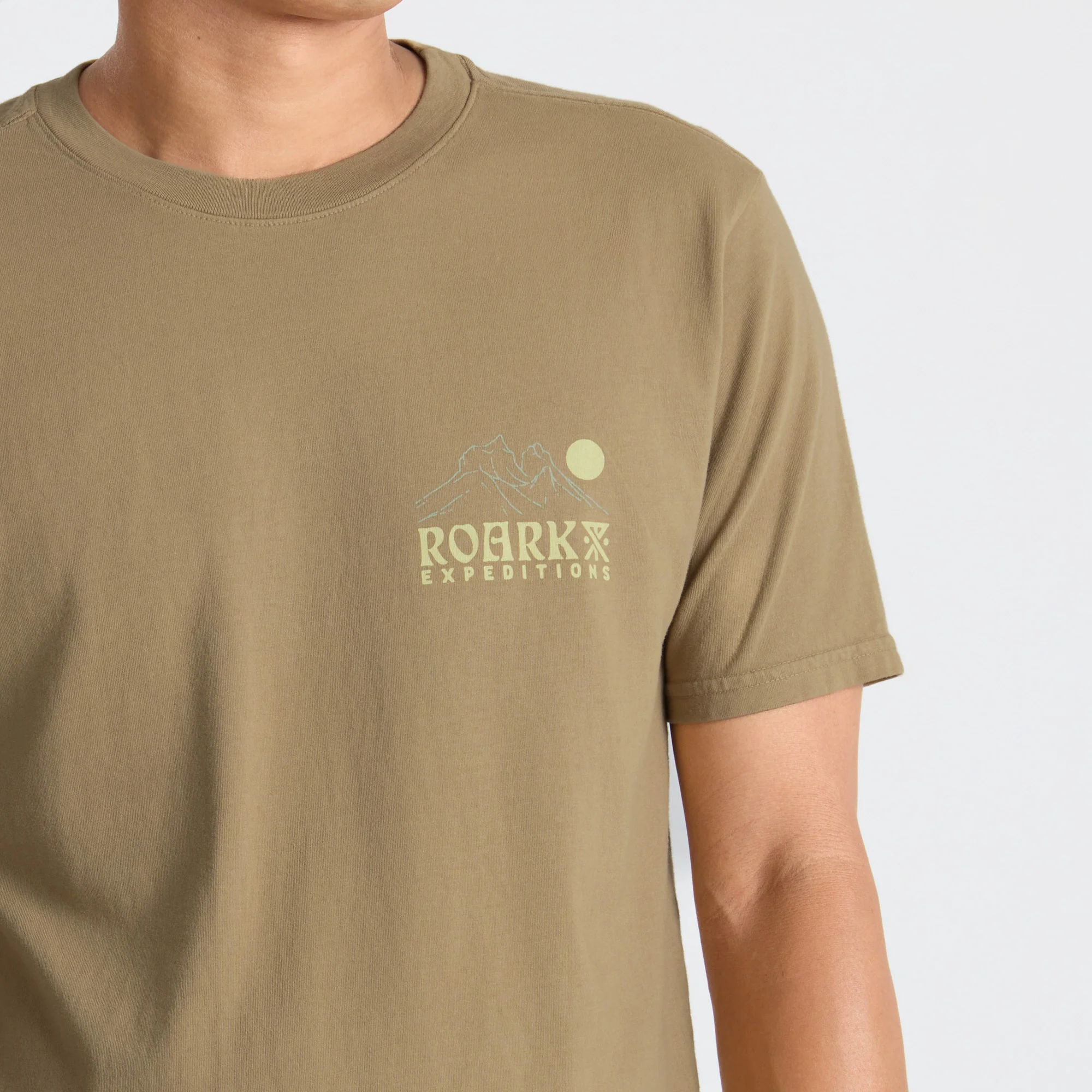 Forever Roaming Premium Tee - Khaki - Image 3