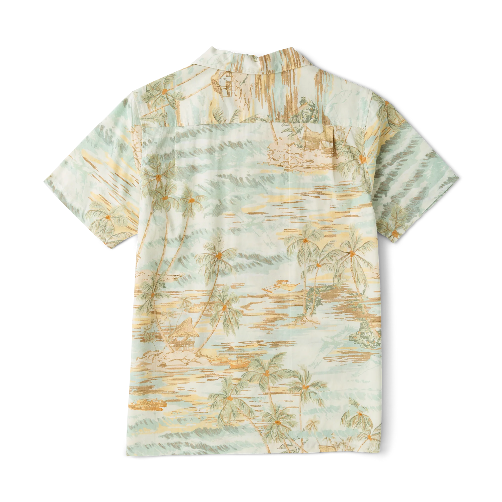Gonzo Short Sleeve Button Up Shirt - Seafoam - Image 5