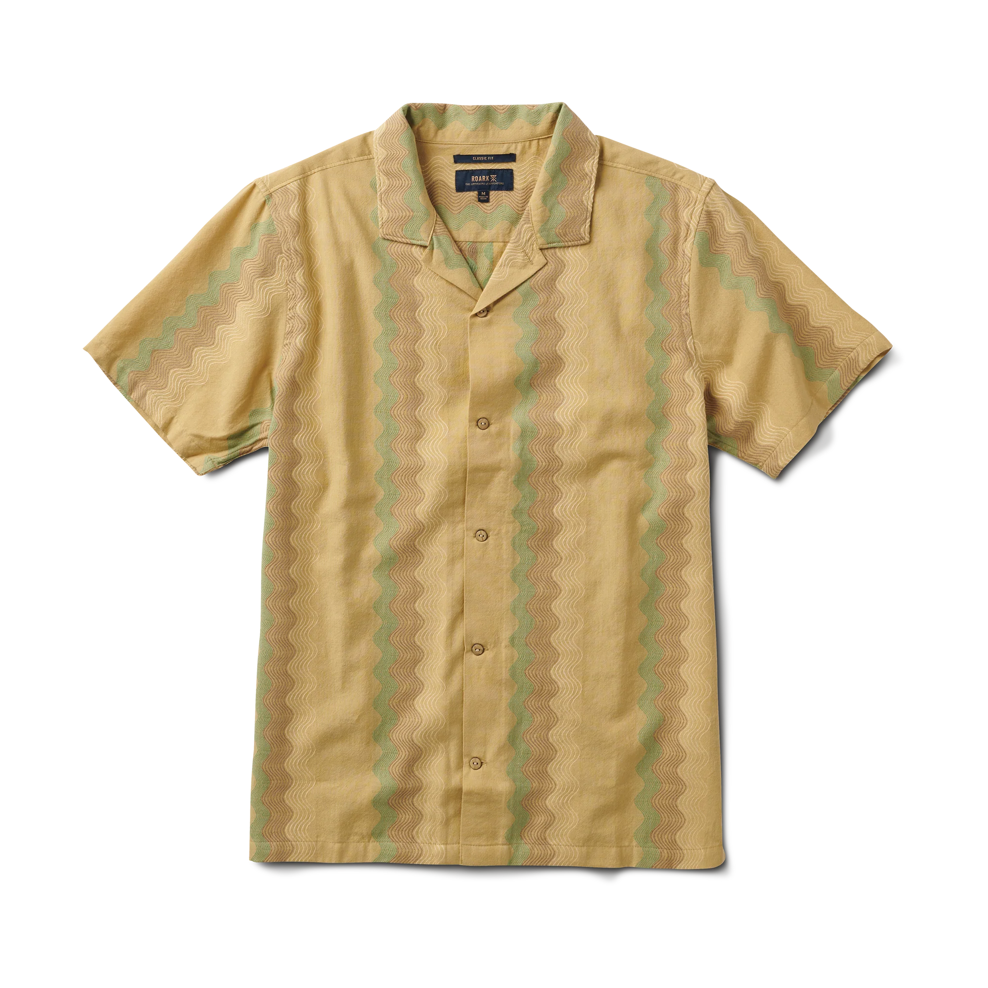 Gonzo Short Sleeve Button Up Shirt - Fern
