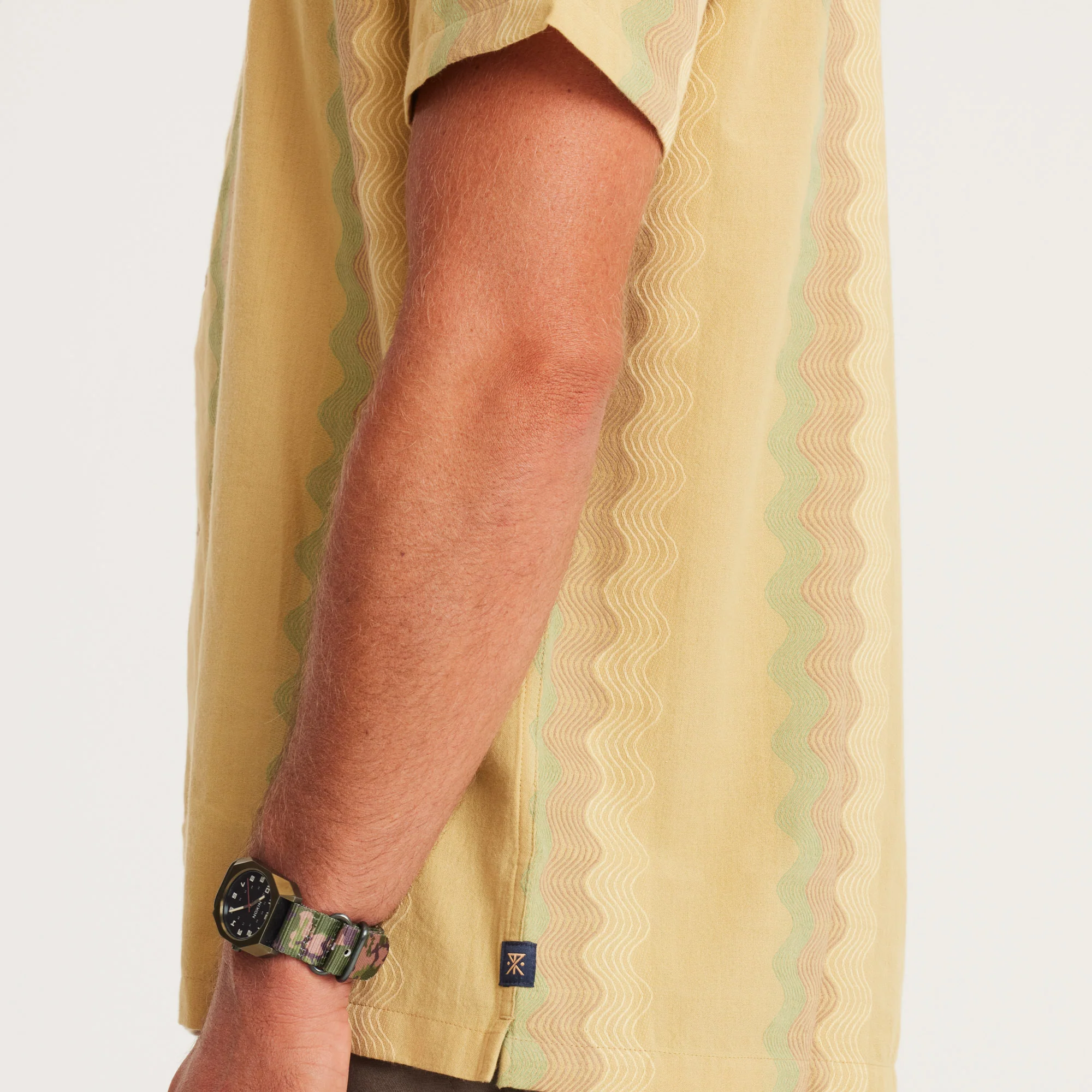 Gonzo Short Sleeve Button Up Shirt - Fern - Image 6