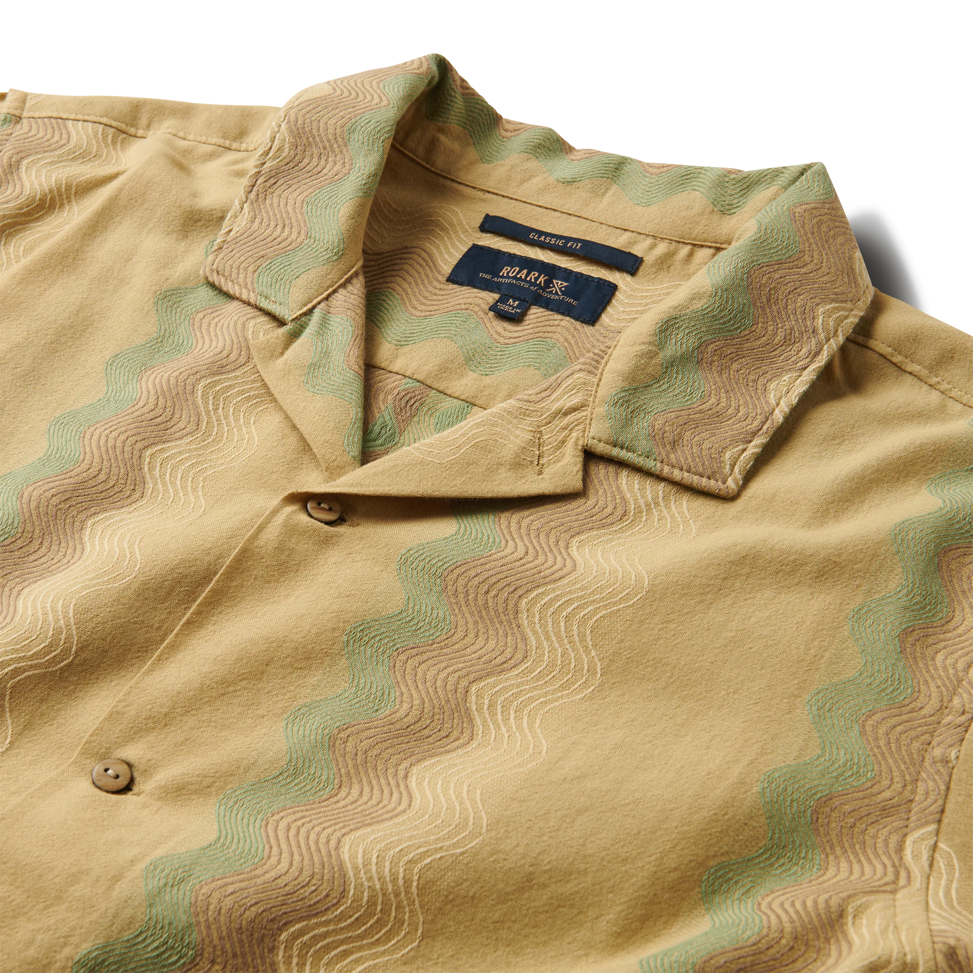 Gonzo Short Sleeve Button Up Shirt - Fern - Image 7
