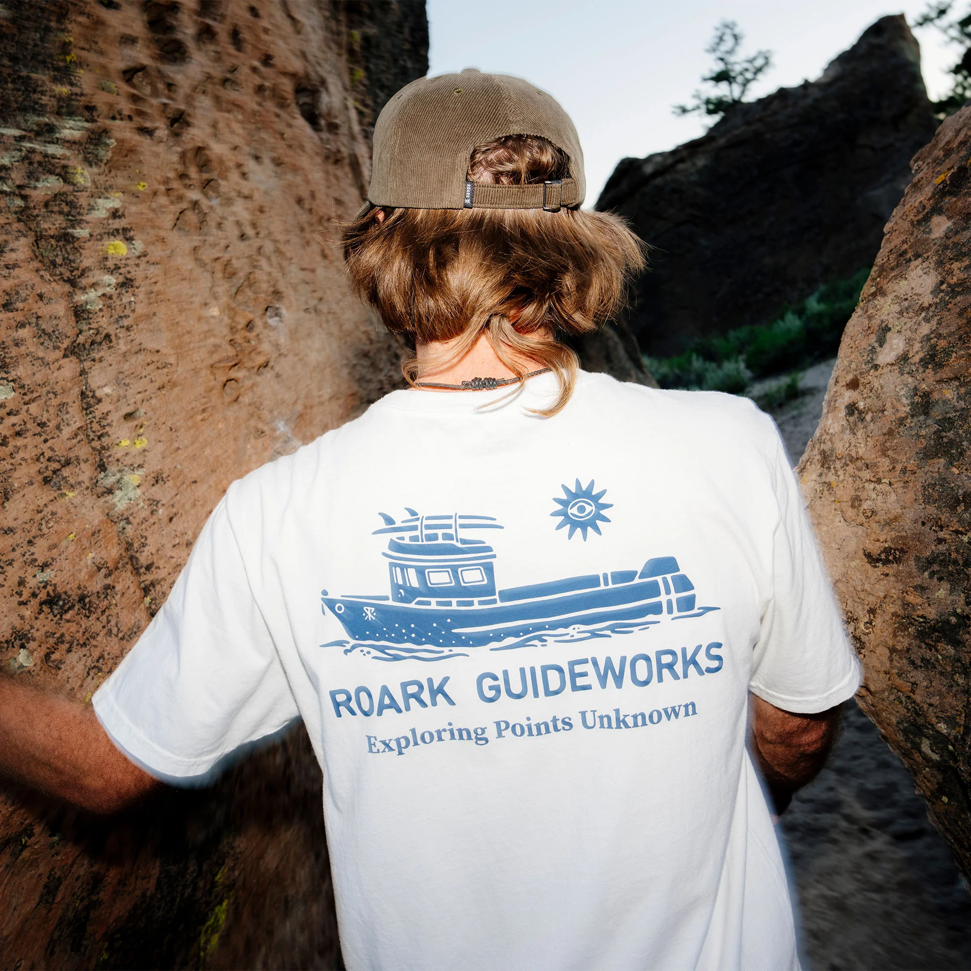 Guideworks Pocket Premium Tee - Off White - Image 2