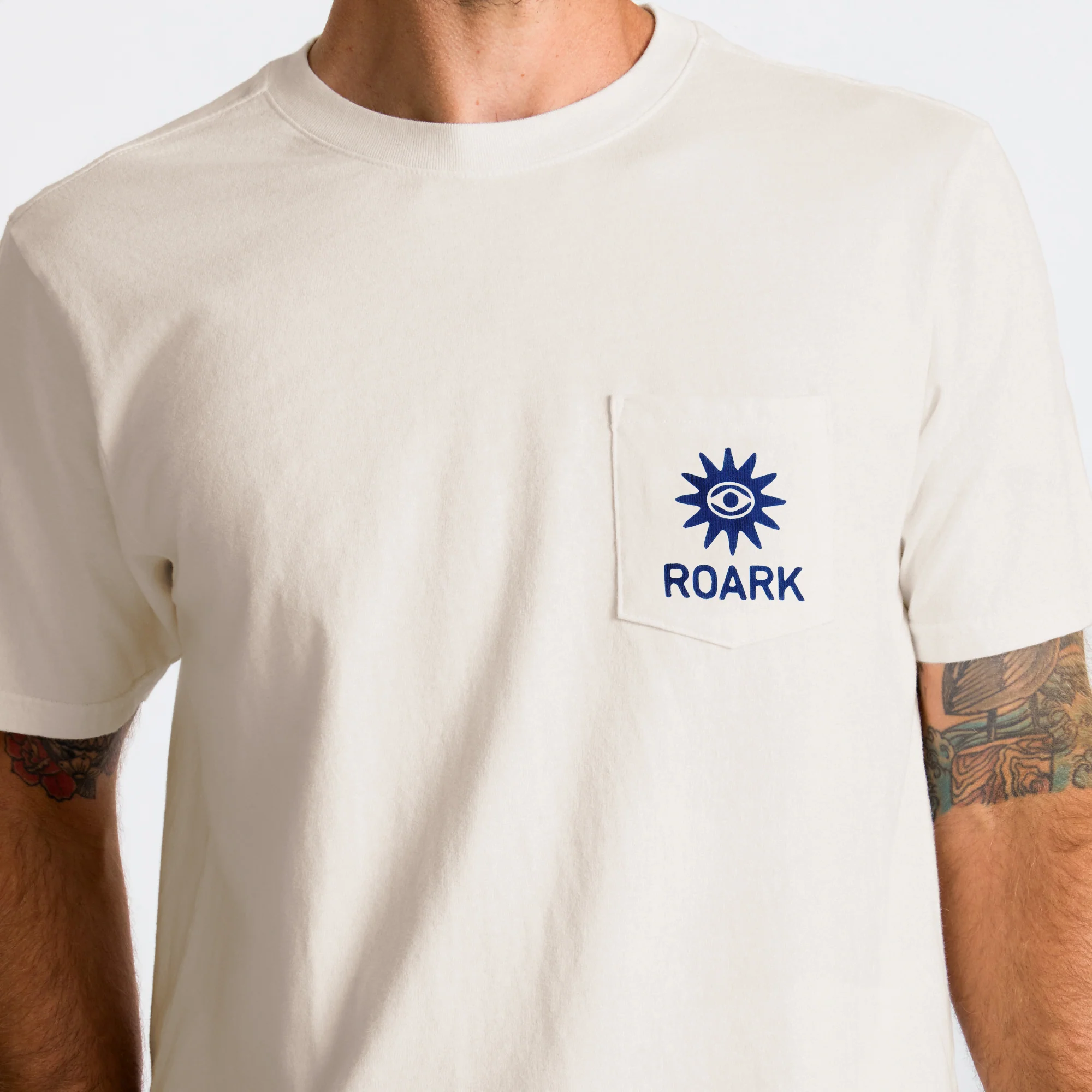 Guideworks Pocket Premium Tee - Off White - Image 7