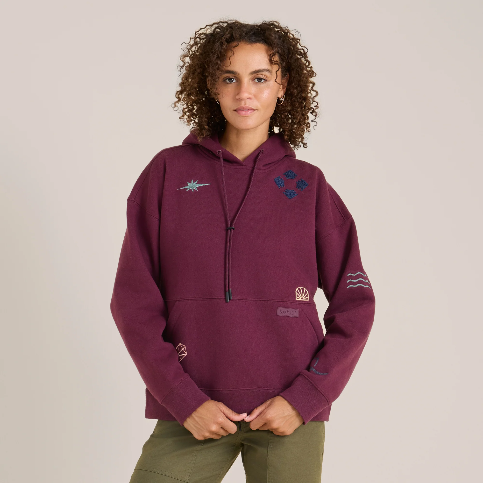 Hiker Hoodie - Blackberry - Image 2