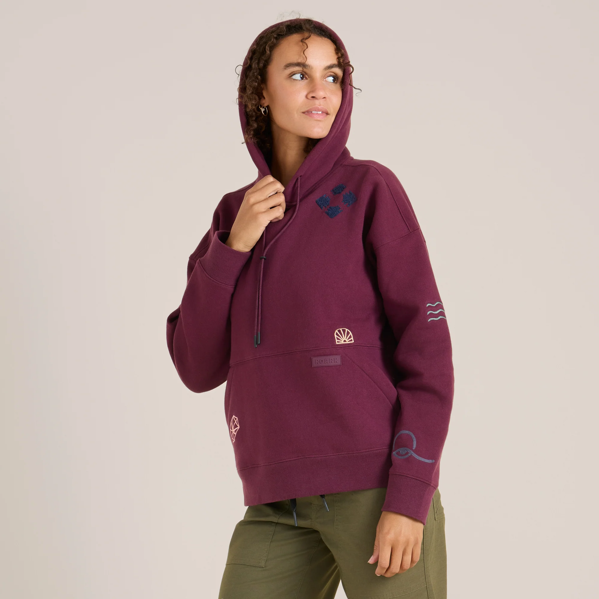 Hiker Hoodie - Blackberry - Image 4