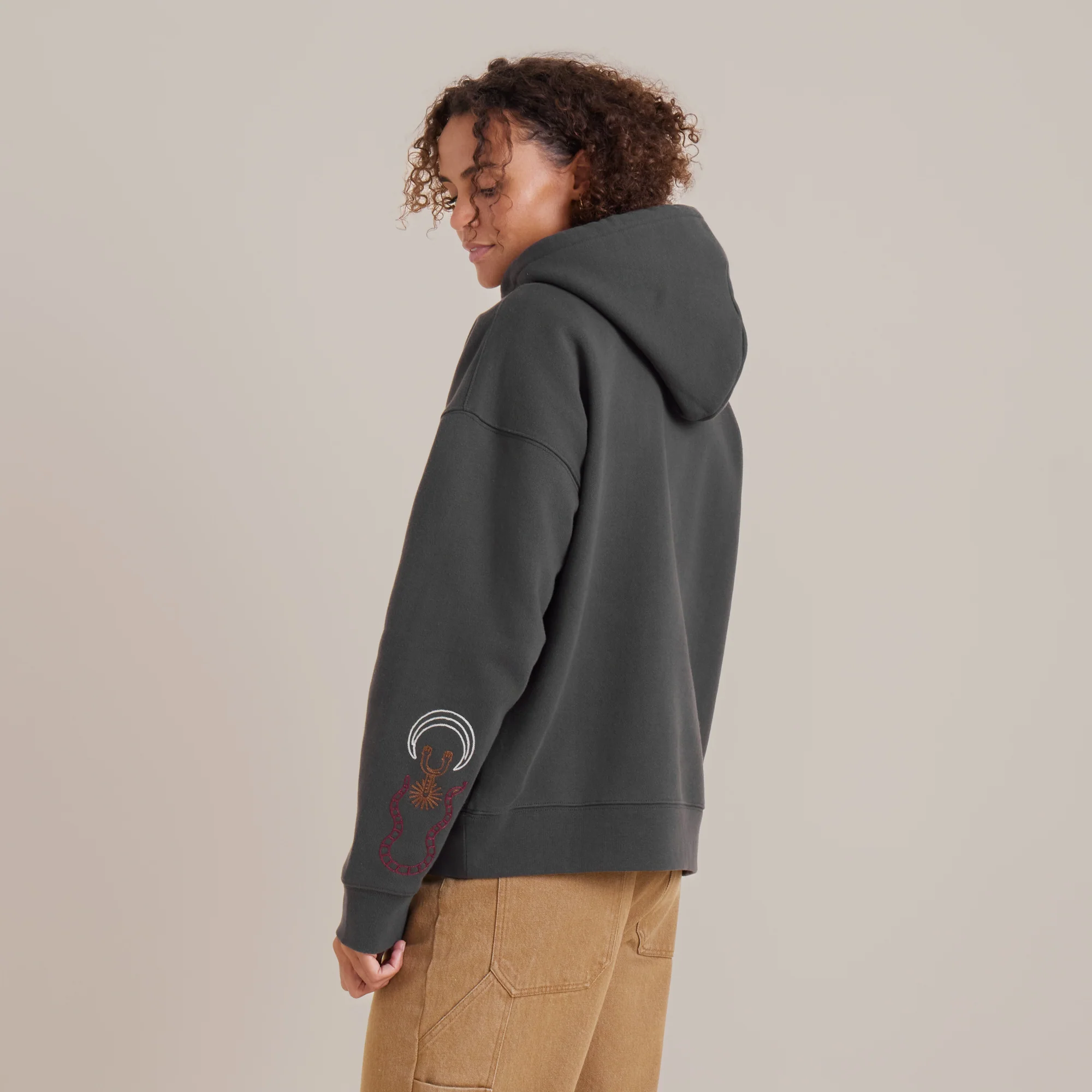 Hiker Hoodie - Faded Black - Image 2