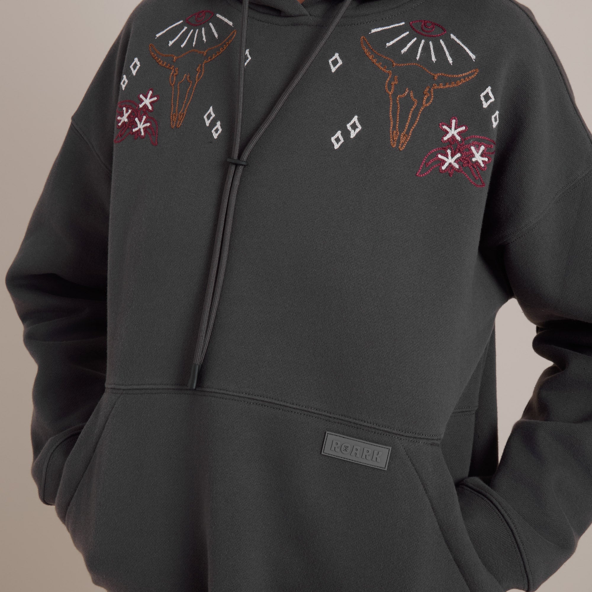 Hiker Hoodie - Faded Black - Image 5