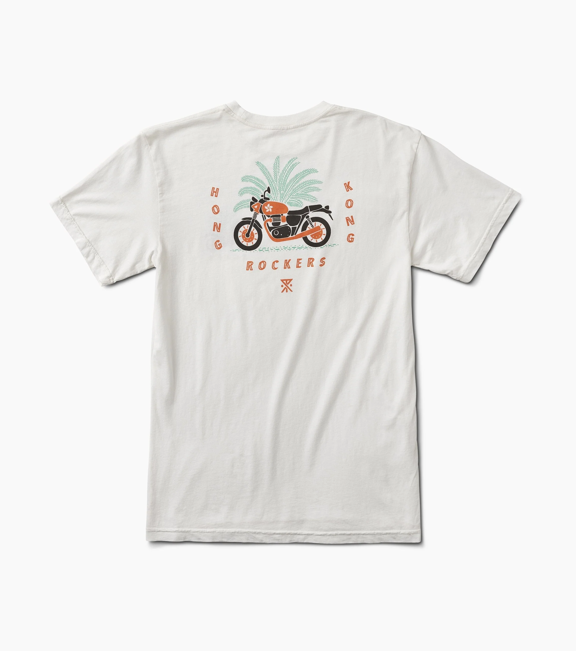 Hk Rockers Premium Tee - White