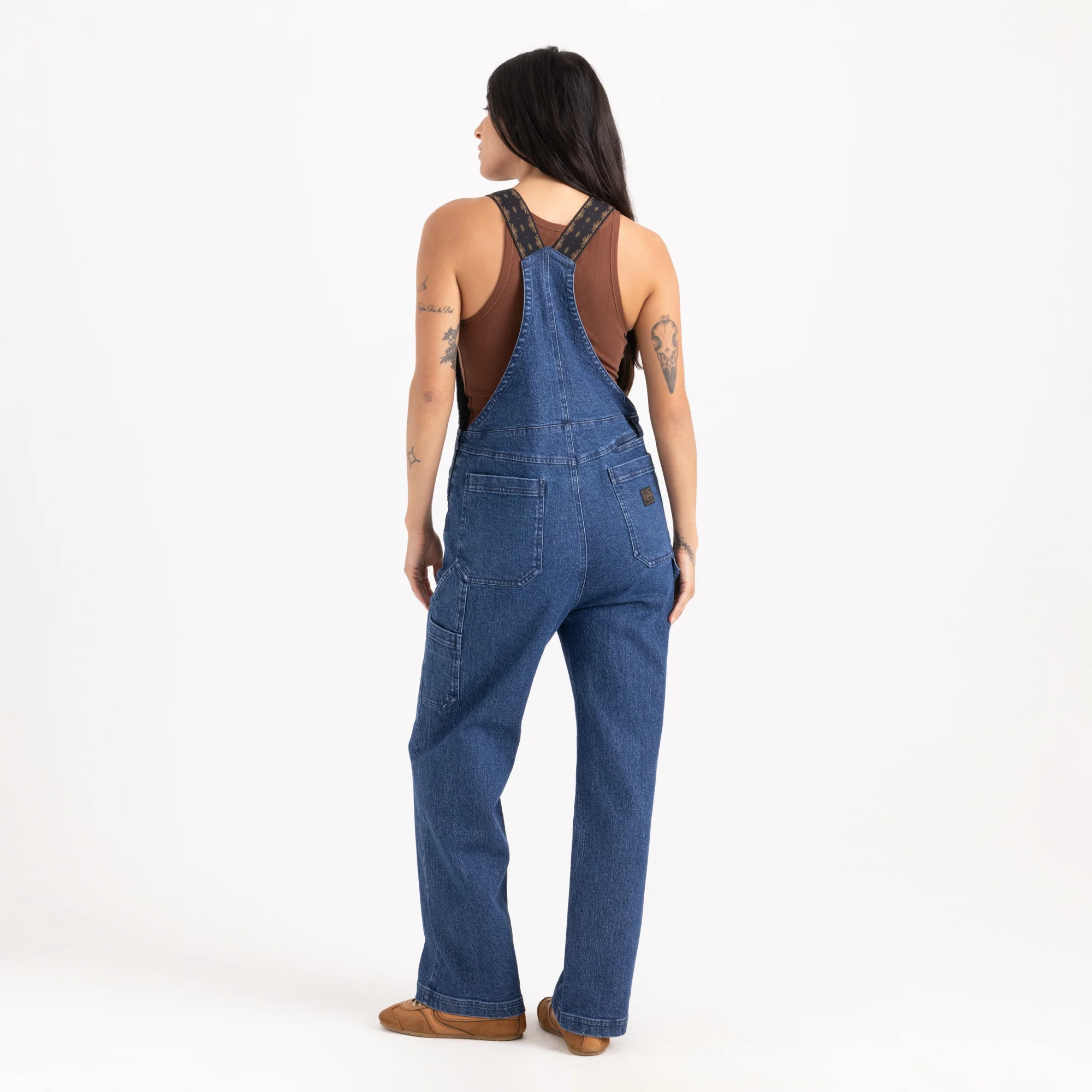 HWY 1 Overall Jumpsuit - Indigo - Image 3