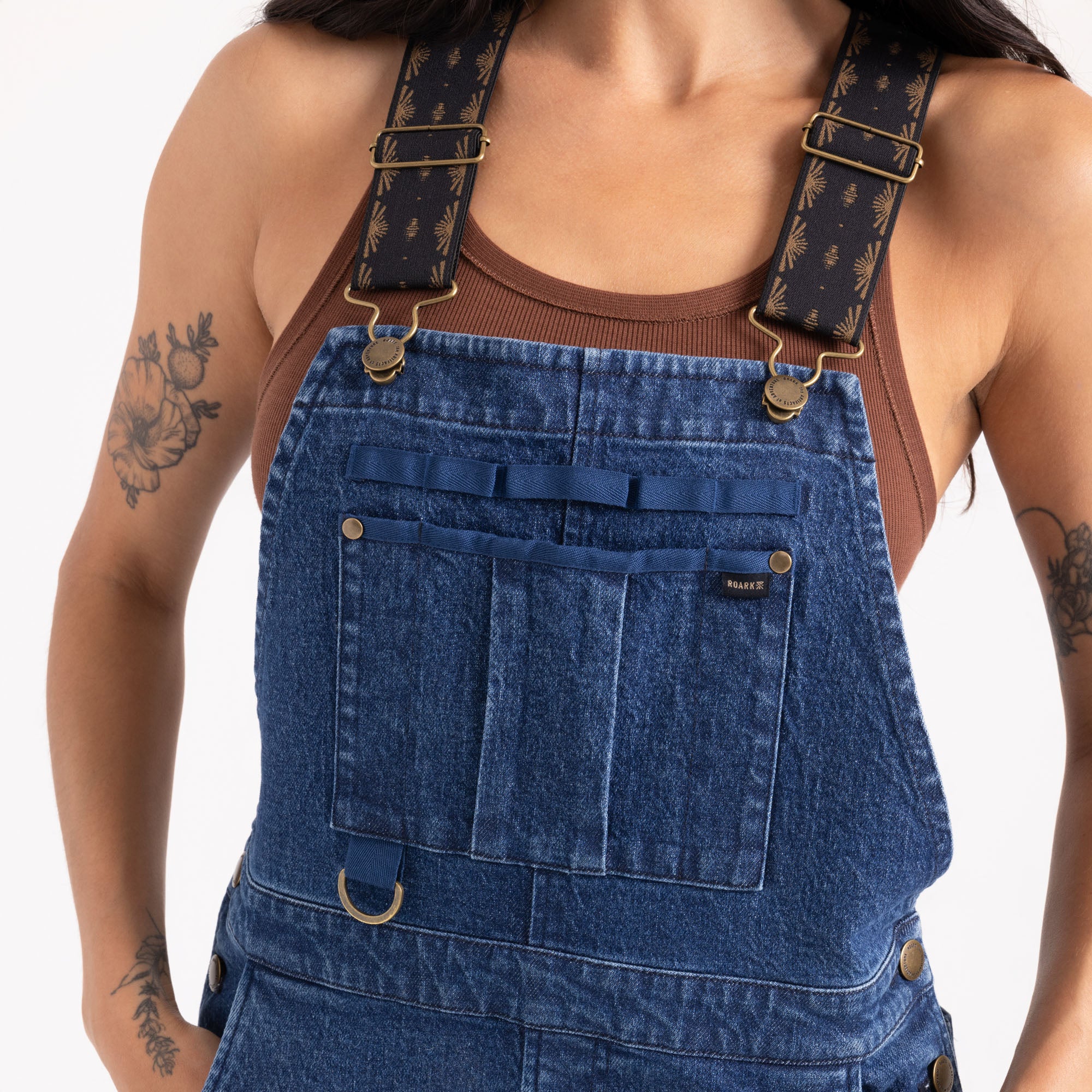 HWY 1 Overall Jumpsuit - Indigo - Image 4