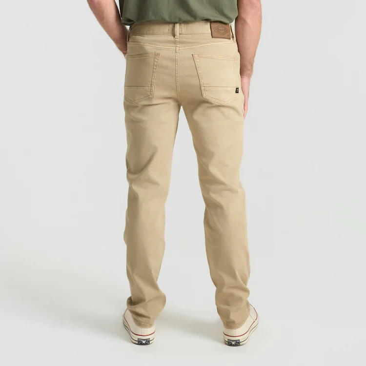 HWY 128 5-Pocket Broken Twill Denim - Desert Khaki - Image 3