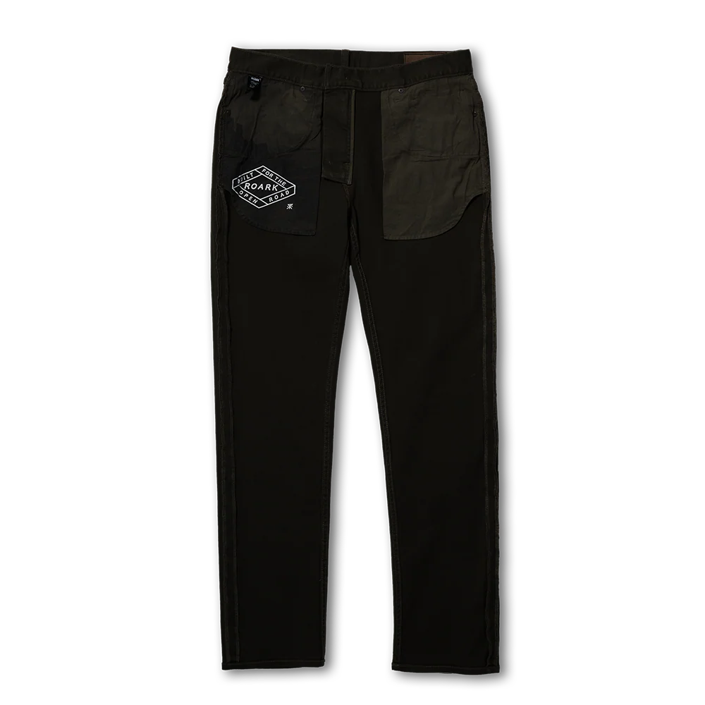 HWY 128 5-Pocket Broken Twill Denim - Black - Image 5