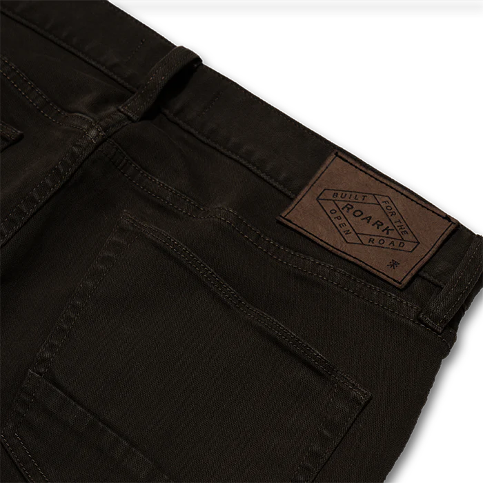 HWY 128 5-Pocket Broken Twill Denim - Black - Image 6