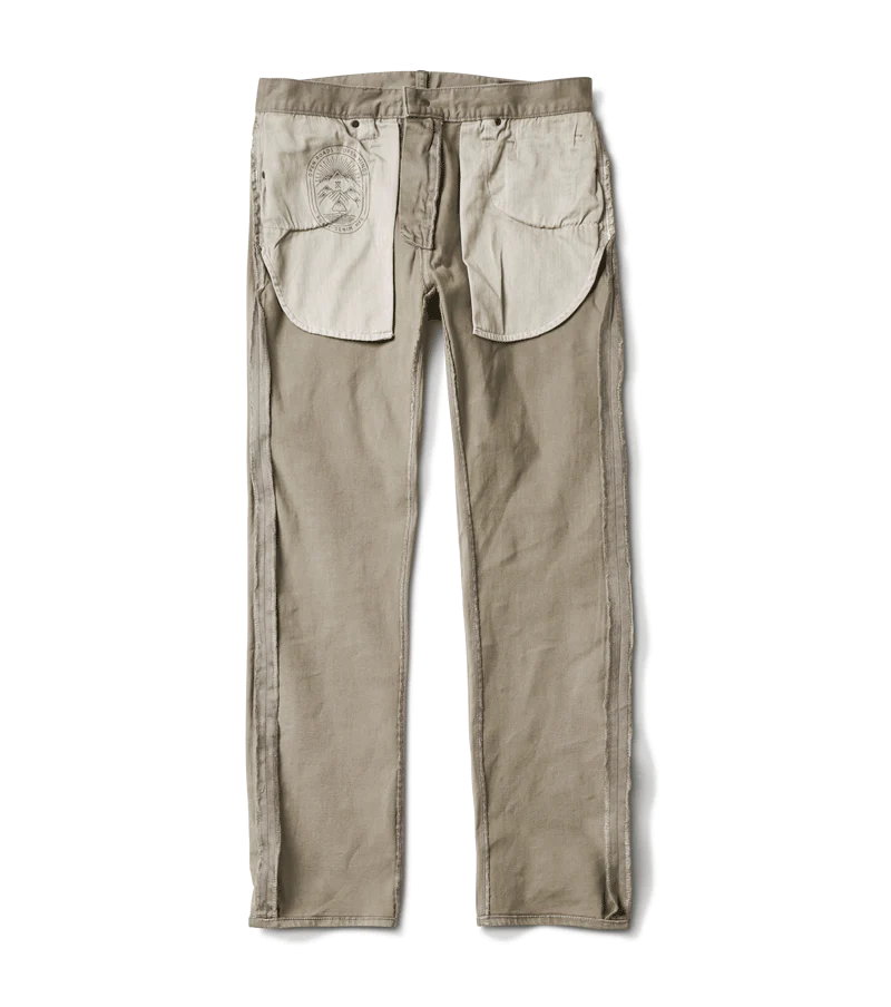 HWY 128 Straight Fit Broken Twill Jeans - Desert Khaki - Image 7