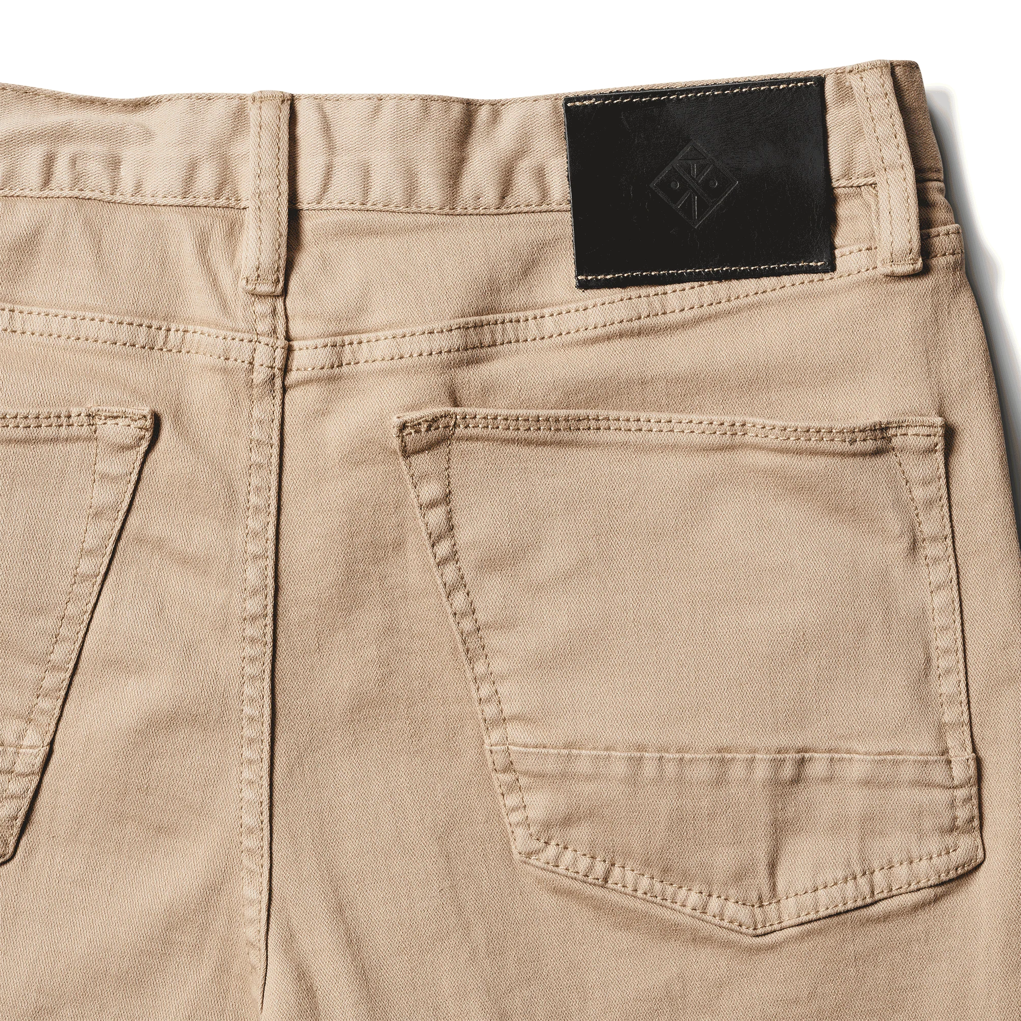 HWY 128 Straight Fit Broken Twill Jeans - Desert Khaki - Image 9